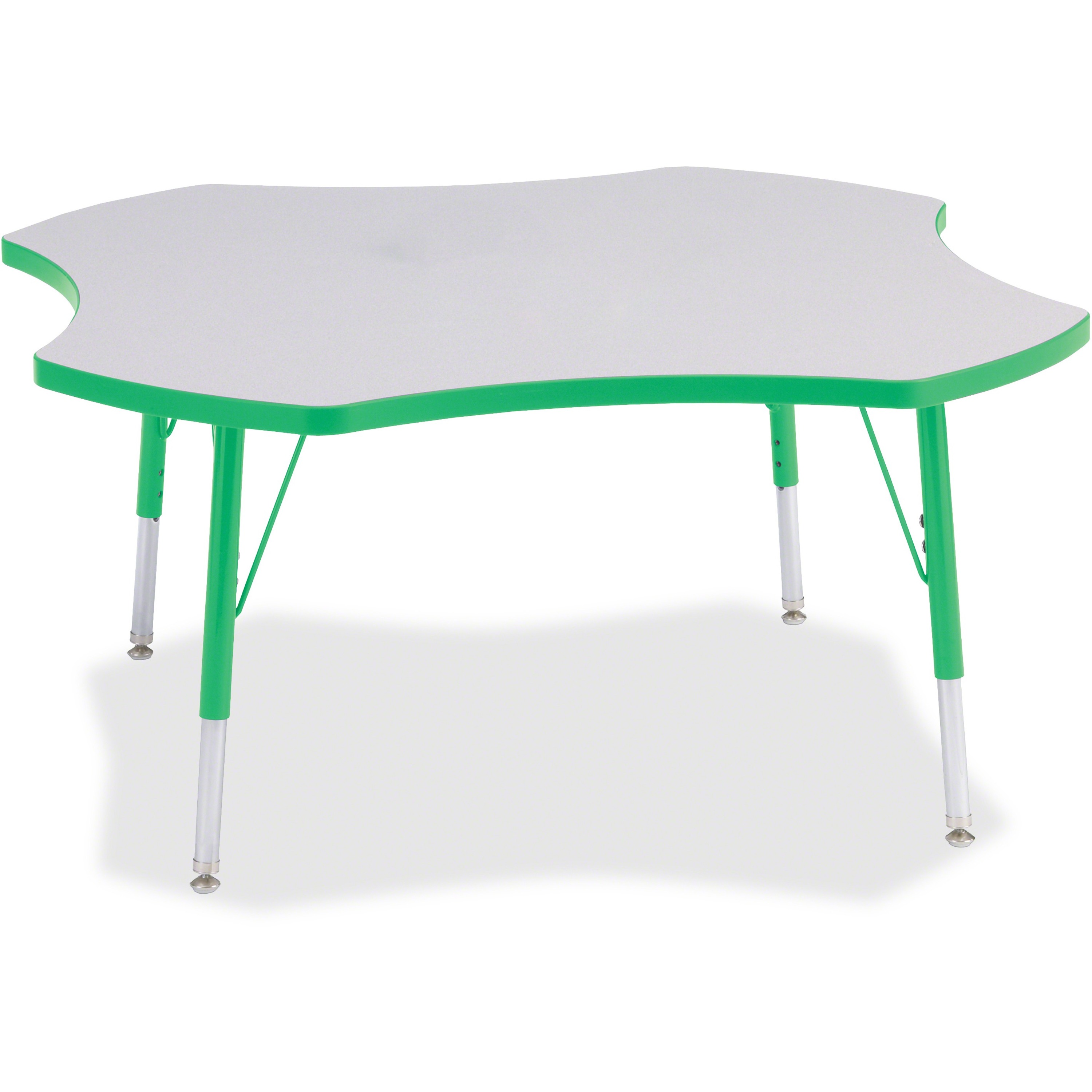 Jonti-Craft Berries Elementary Height Prism Four-Leaf Table