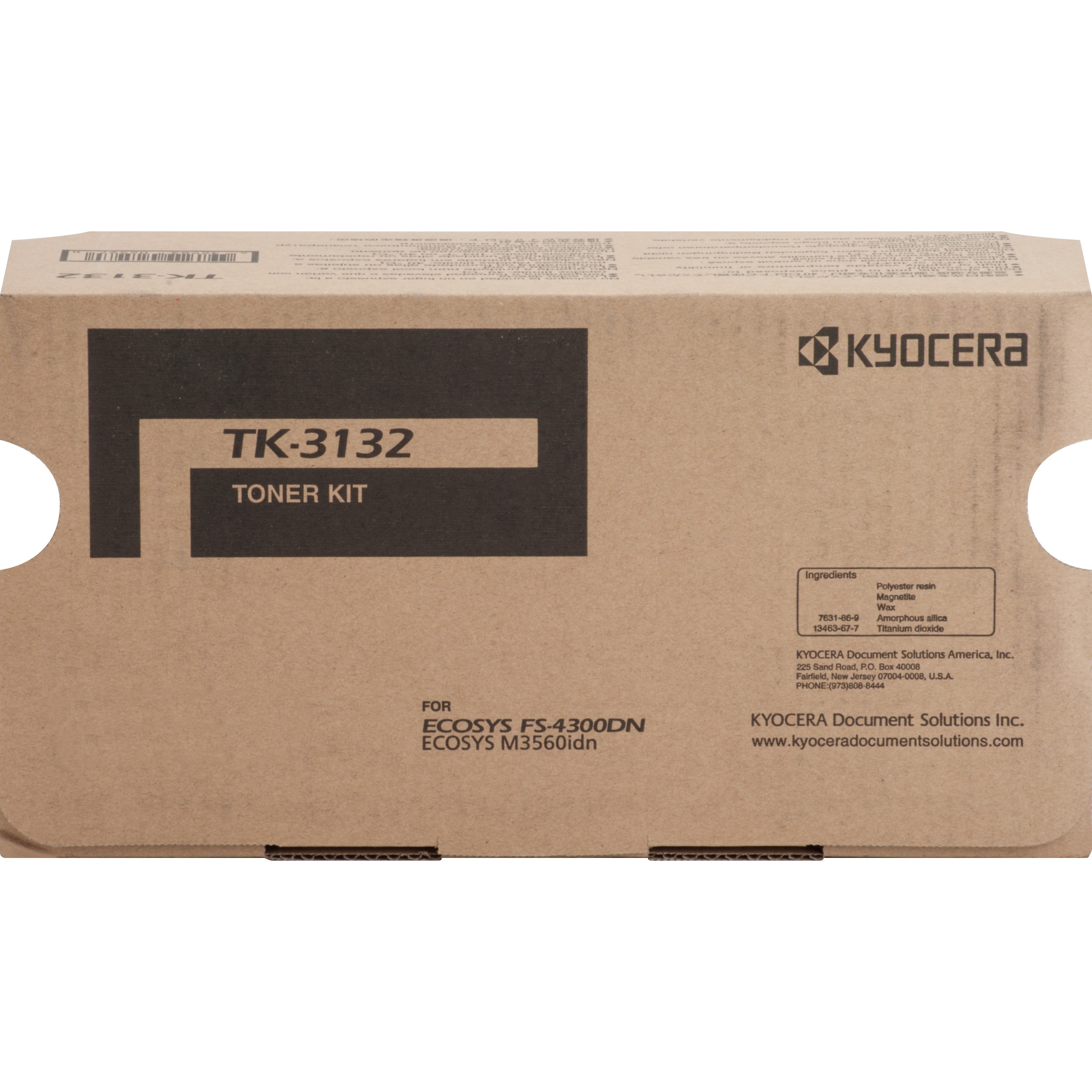 Kyocera Original Standard Yield Laser Toner Cartridge - Black - 1 Each