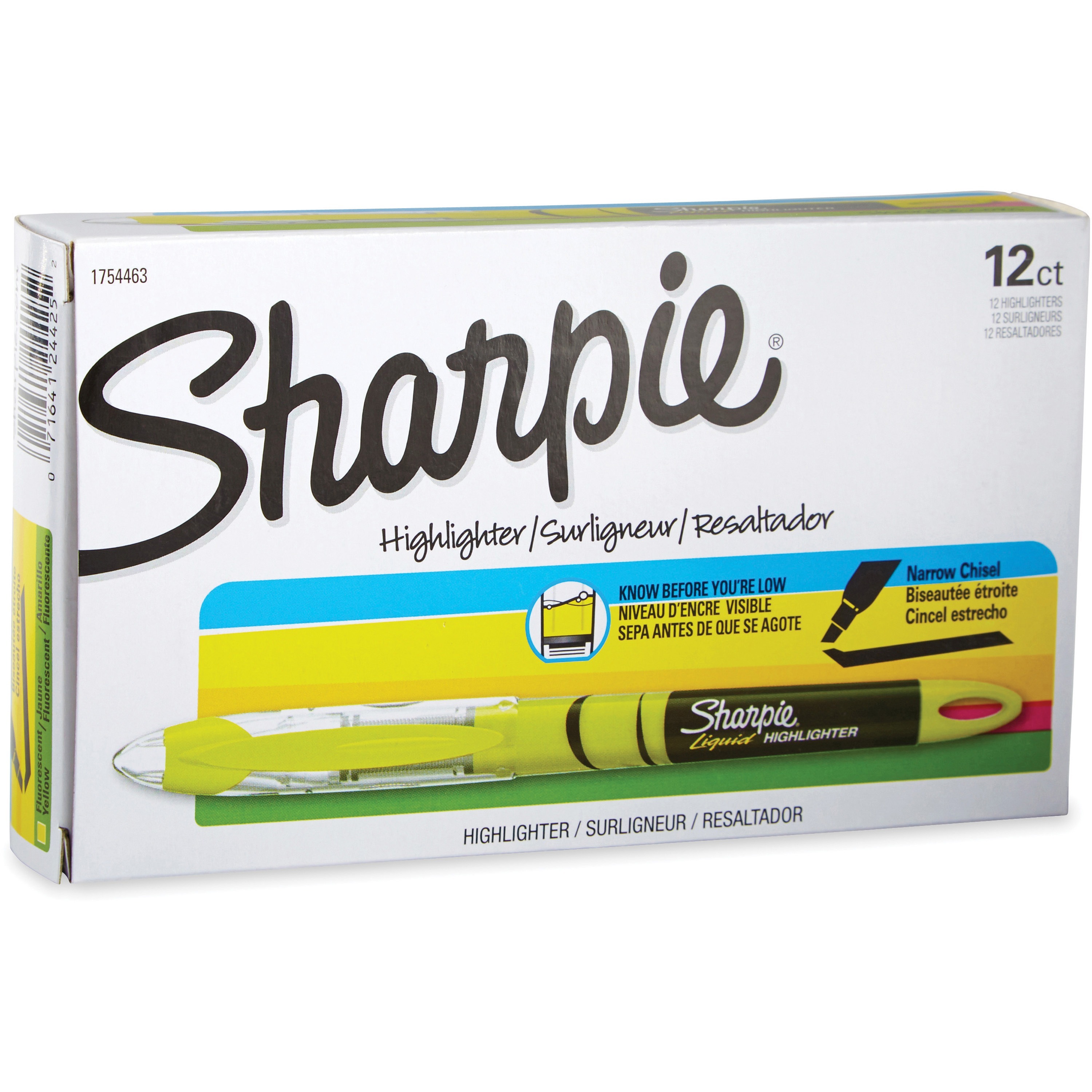 Sharpie Accent Fluorescent Orange Highlighters (12 Per/Case