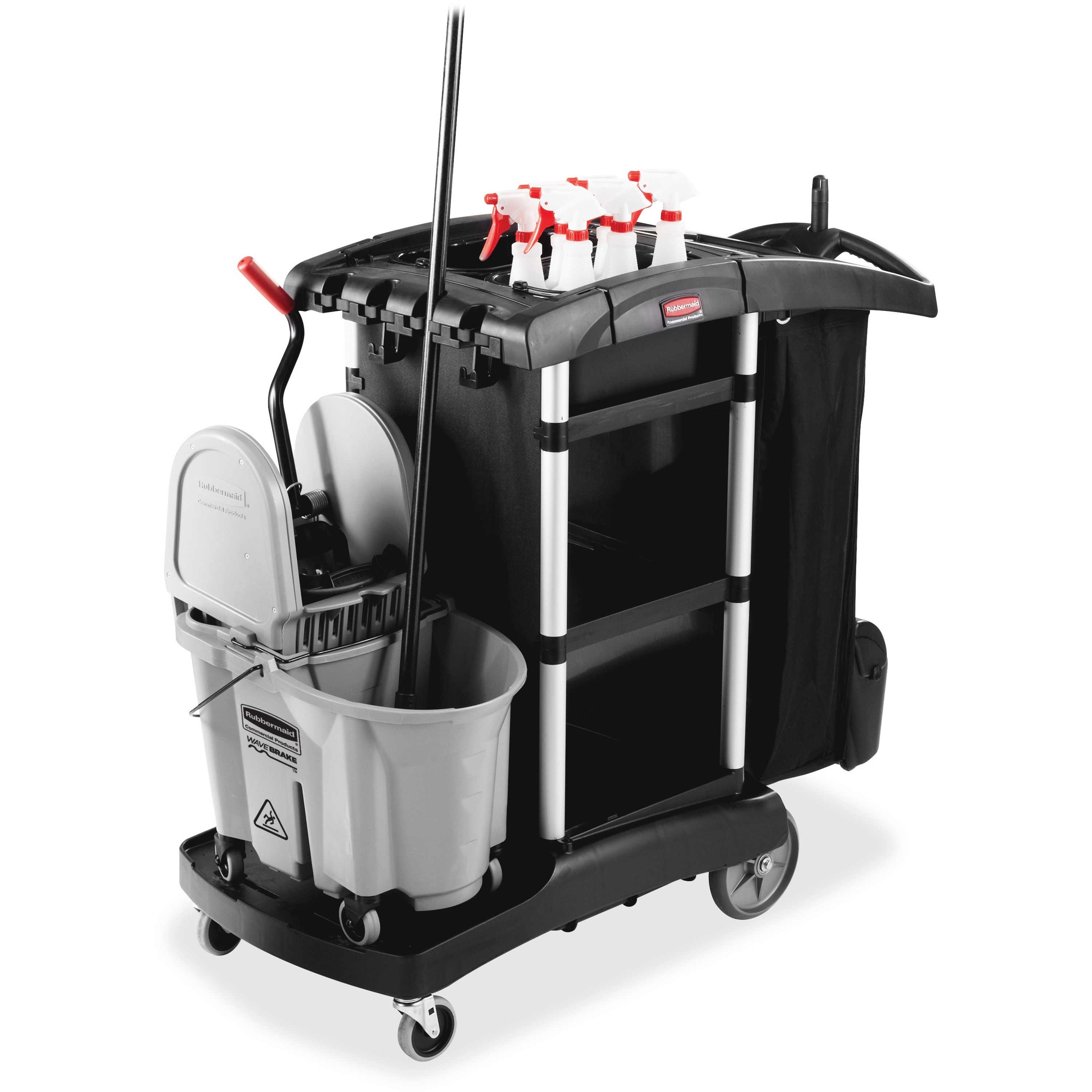 Rubbermaid Commercial High Capacity Executive Cleaning Cart