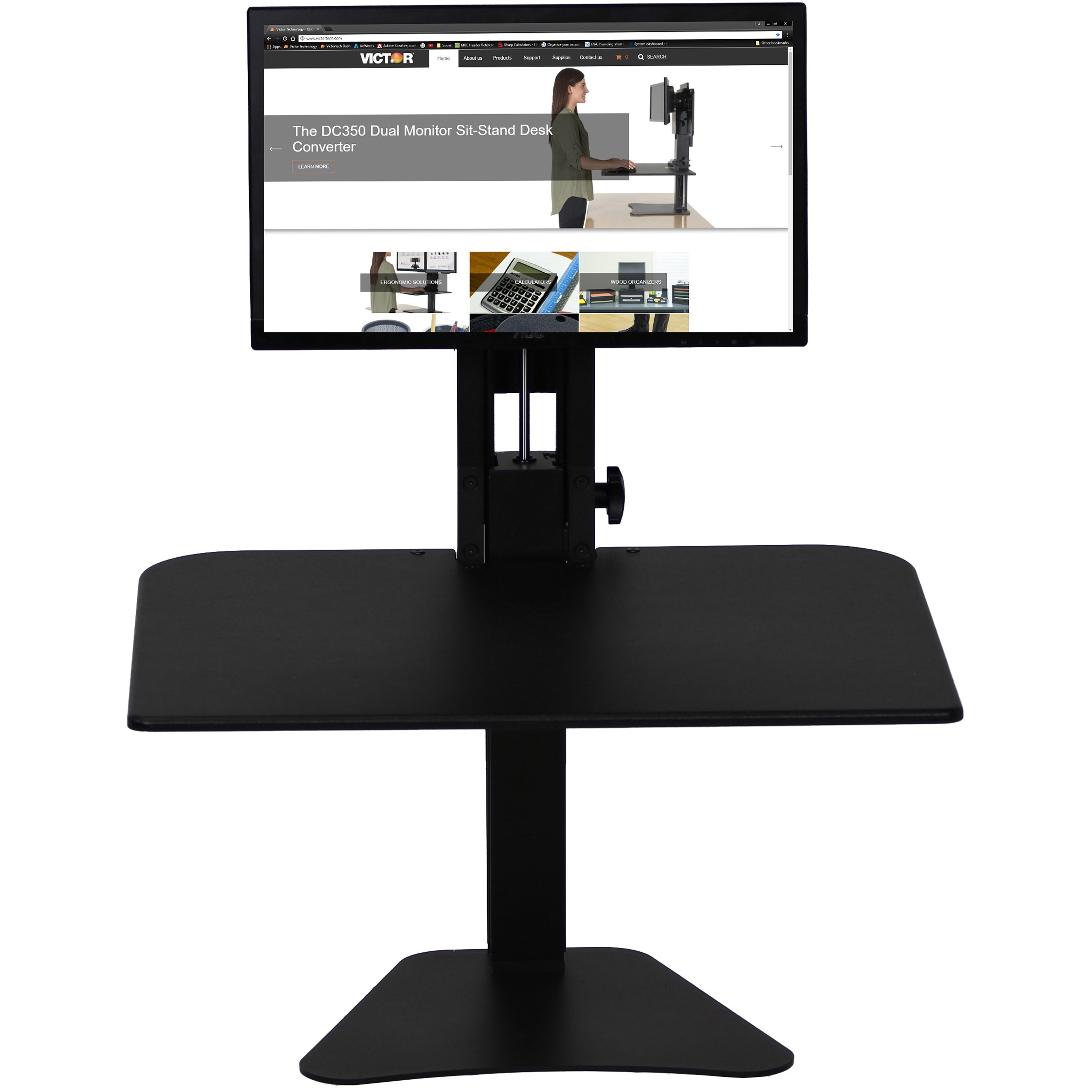 Laptop Stand for Desk, 11lb, Aluminum - Monitor Mounts, Display Mounts and  Ergonomics