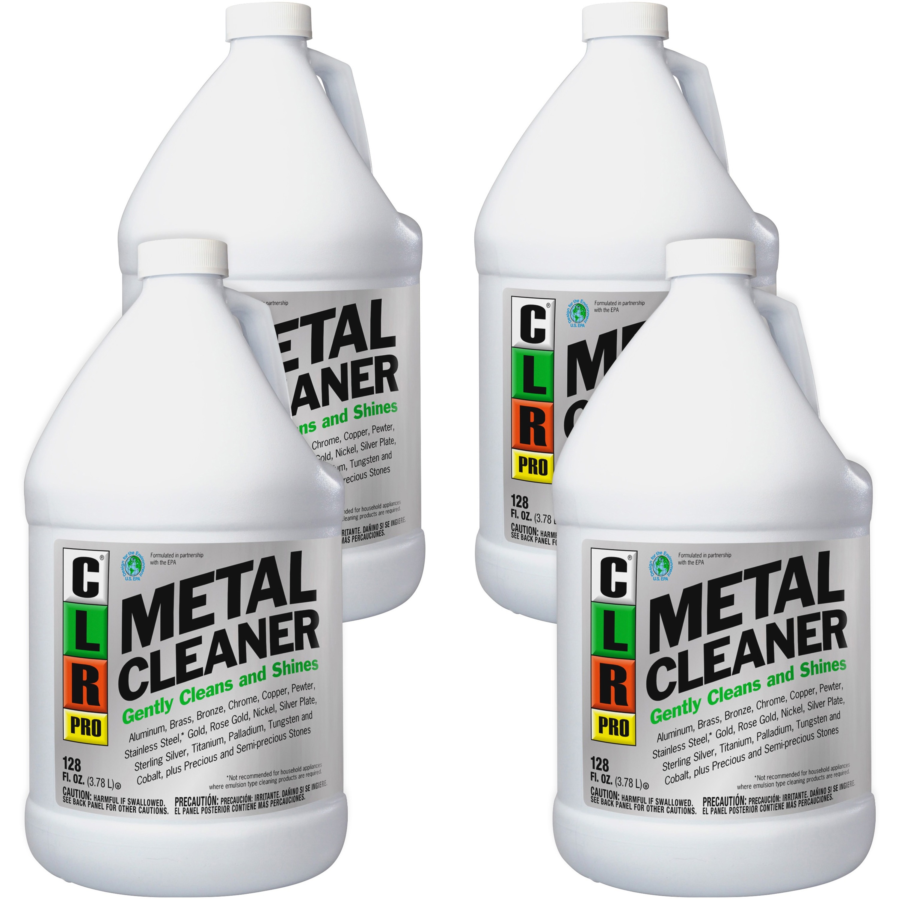 CLR Jelmar LLC Pro Metal Cleaner JELCLRMC4PRO