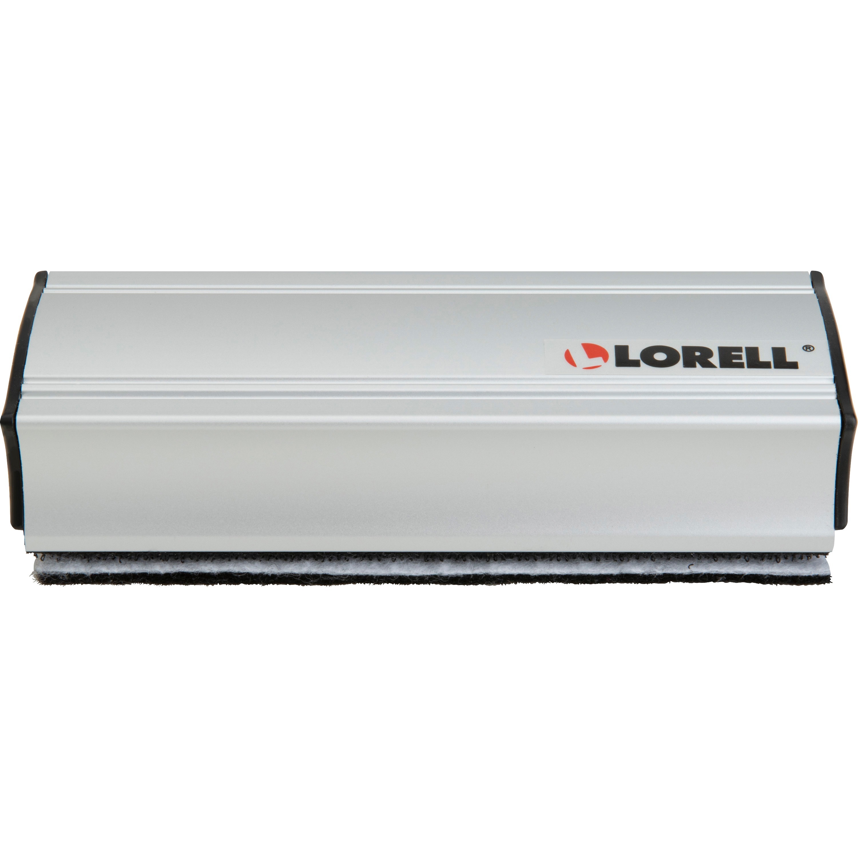 Lorell Eraser Silver, Black Aluminum Madill