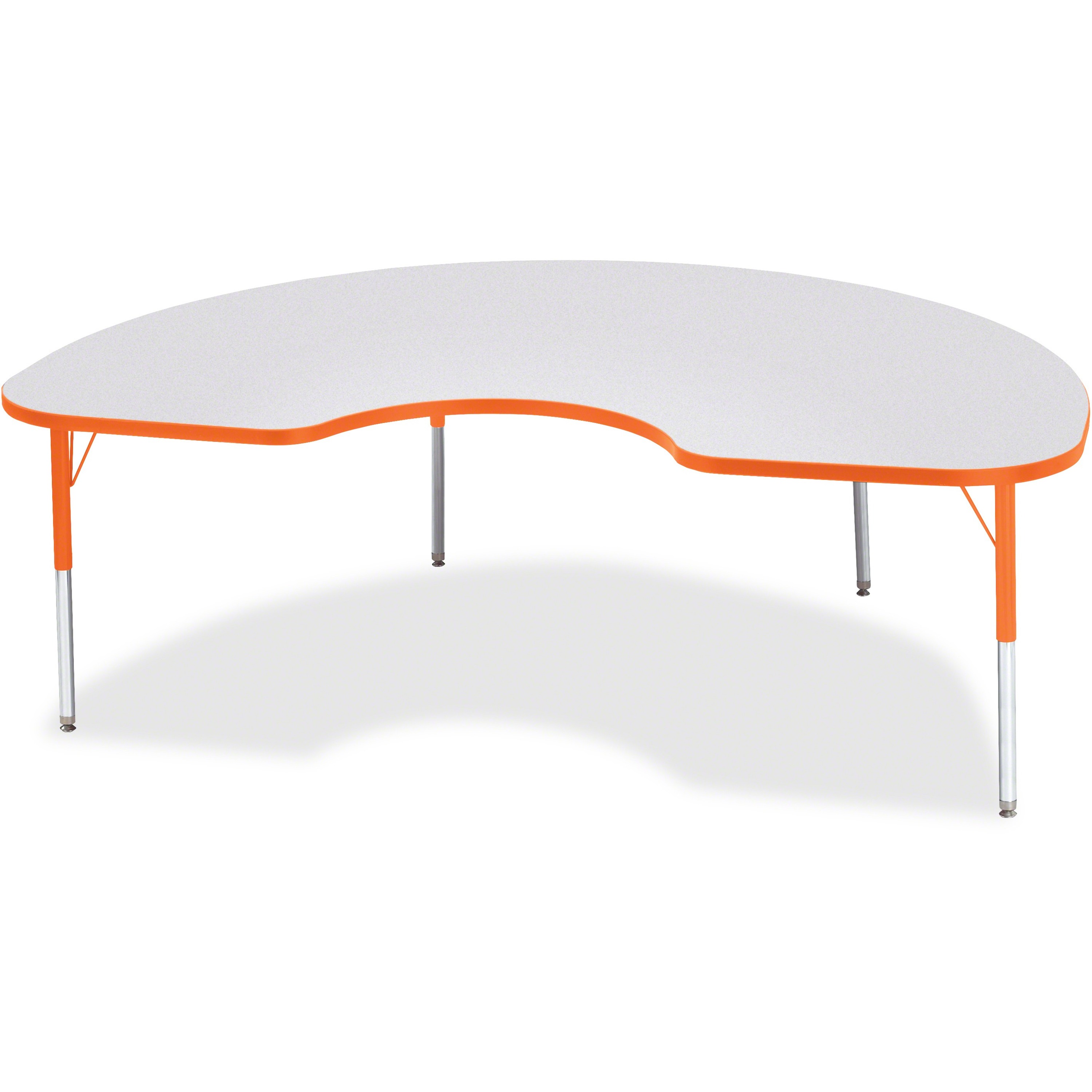 Jonti-Craft Berries Elementary Height Color Edge Kidney Table