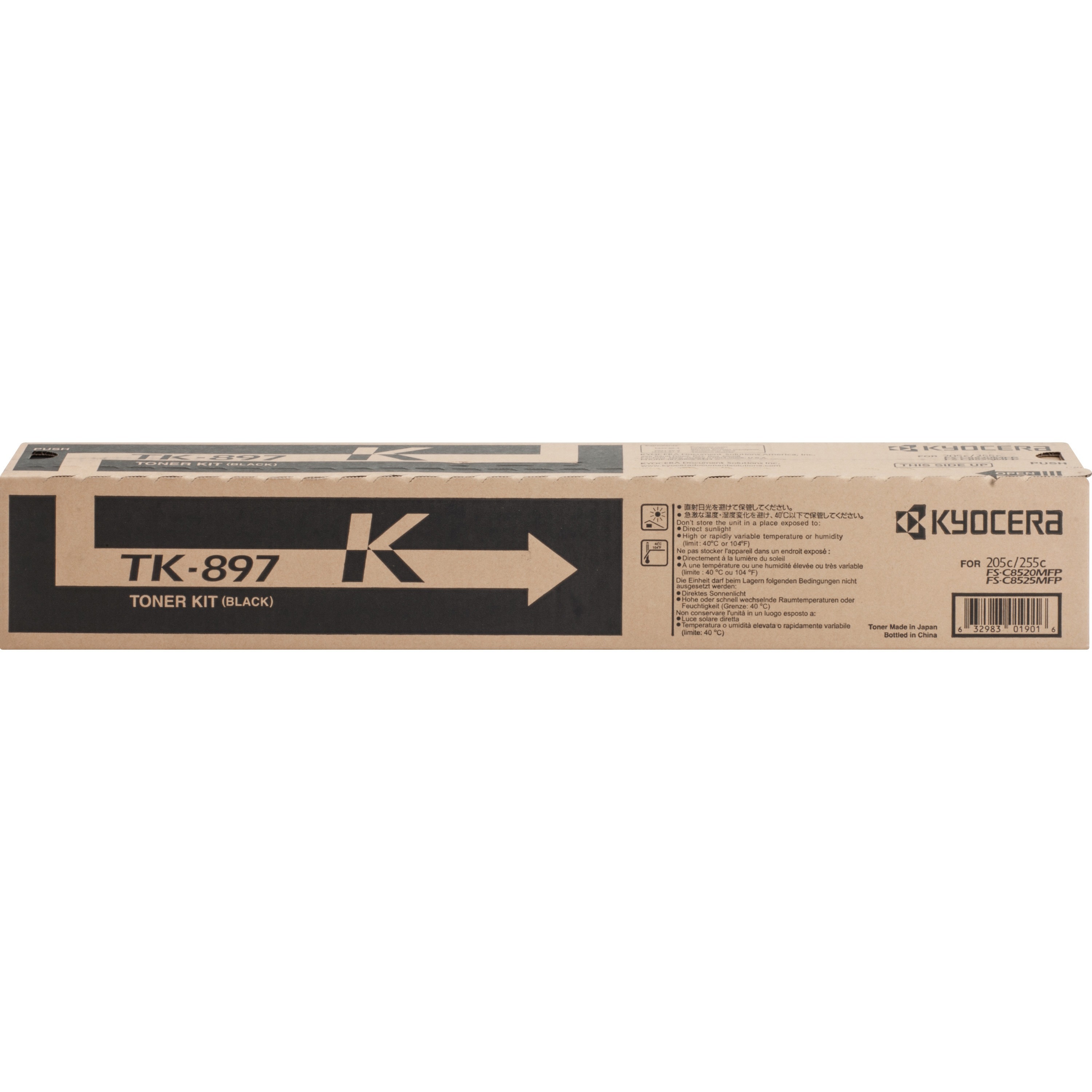Kyocera Original Laser Toner Cartridge - Black - 1 Each