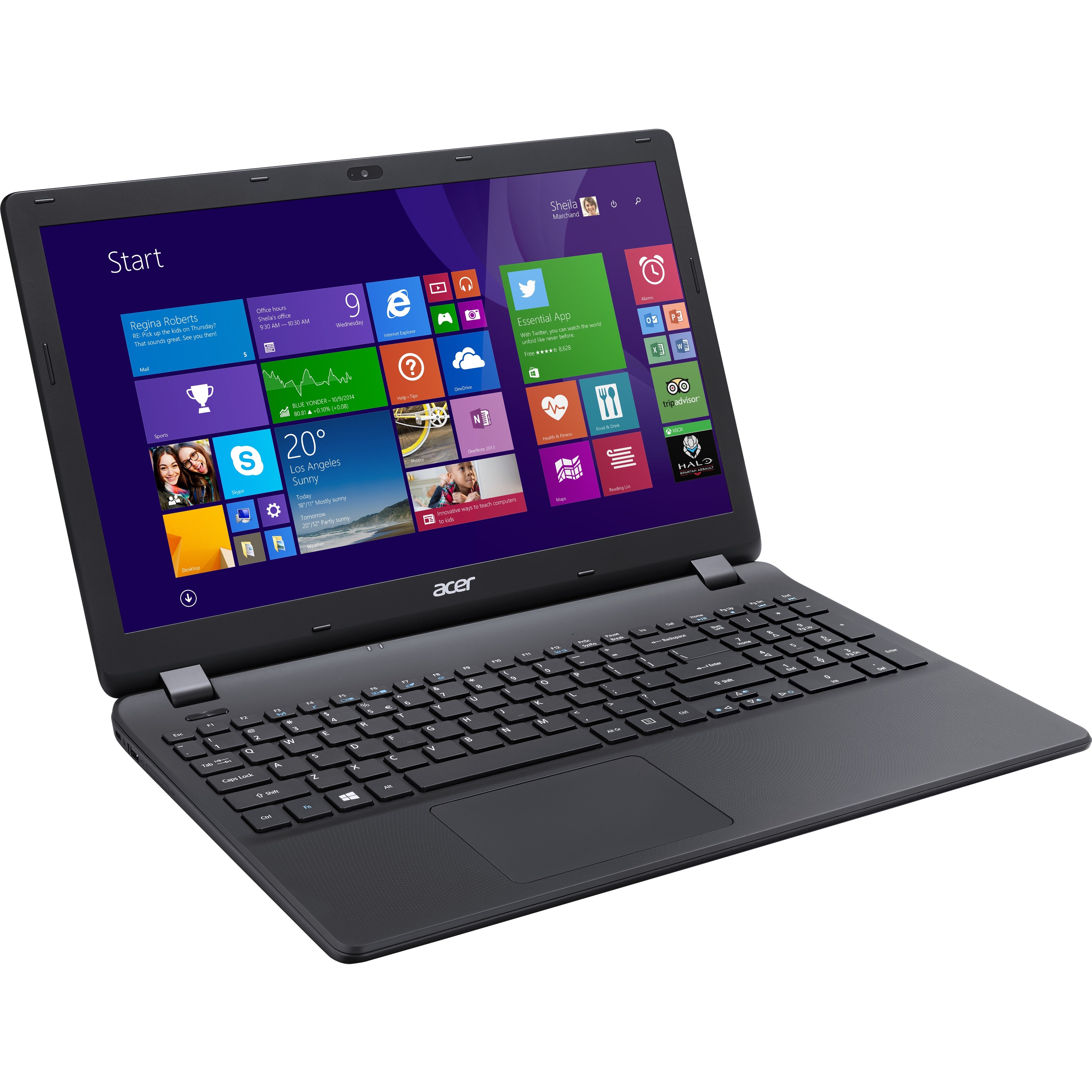 Acer Aspire Laptop Celeron N2840 Dual-Core 2.16GHz 4GB RAM 500GB HDD ...