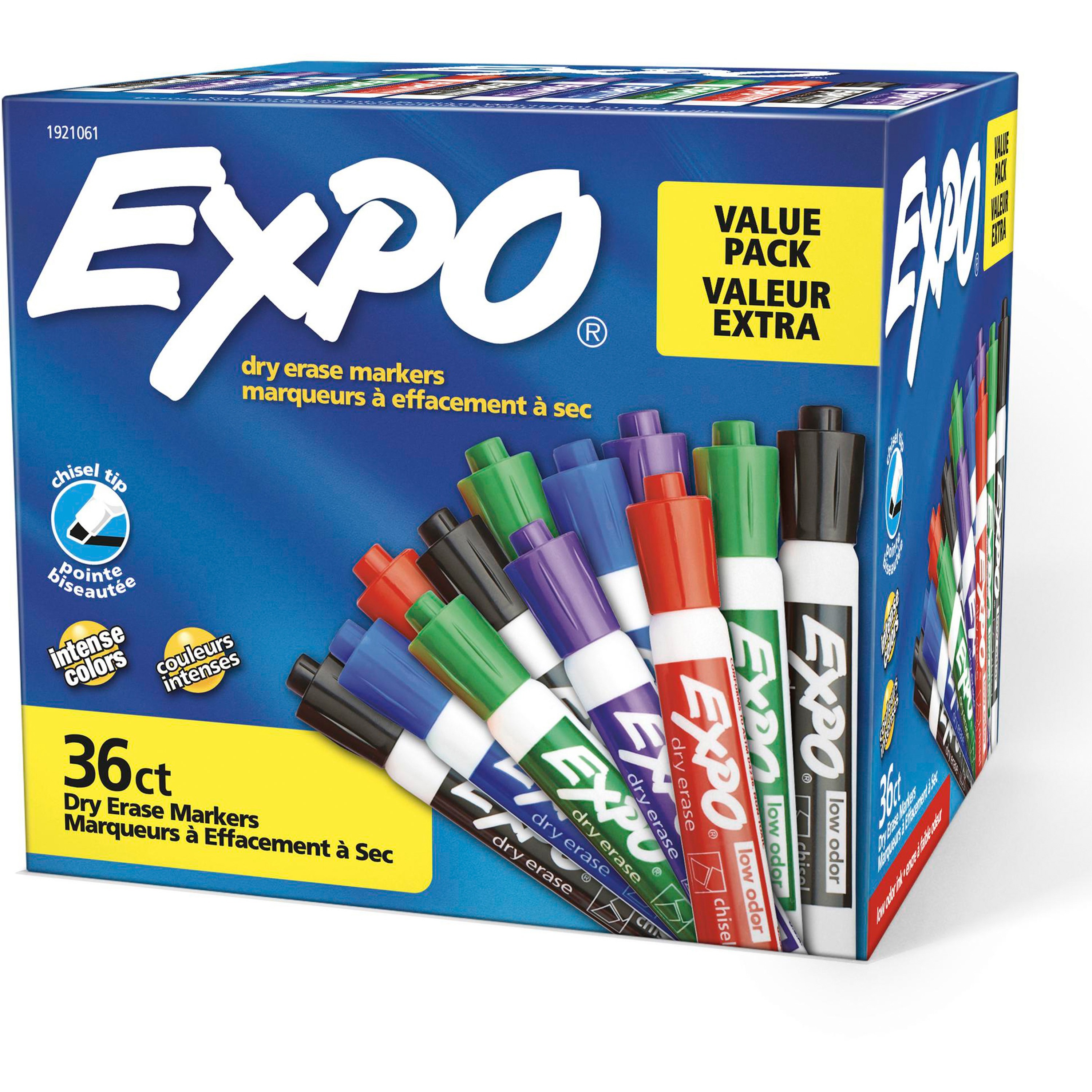 EXPO® 2-in-1 Double-Sided Dry Erase Markers, Pack Of 8