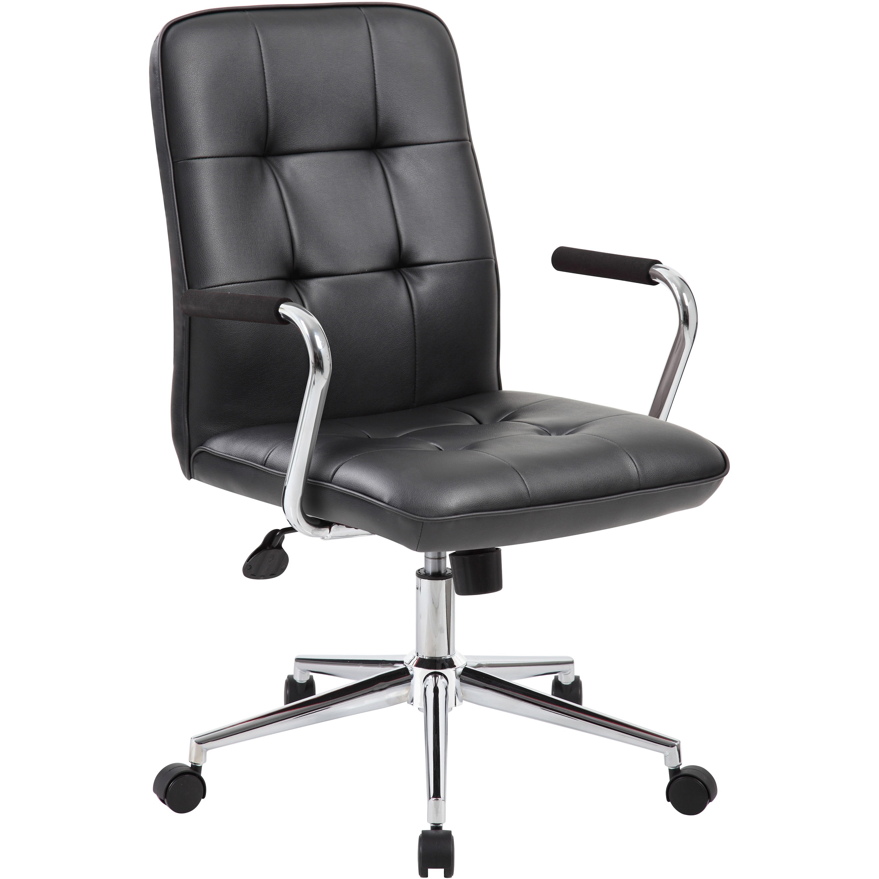 Boss Modern Office Chair with Chrome Arms