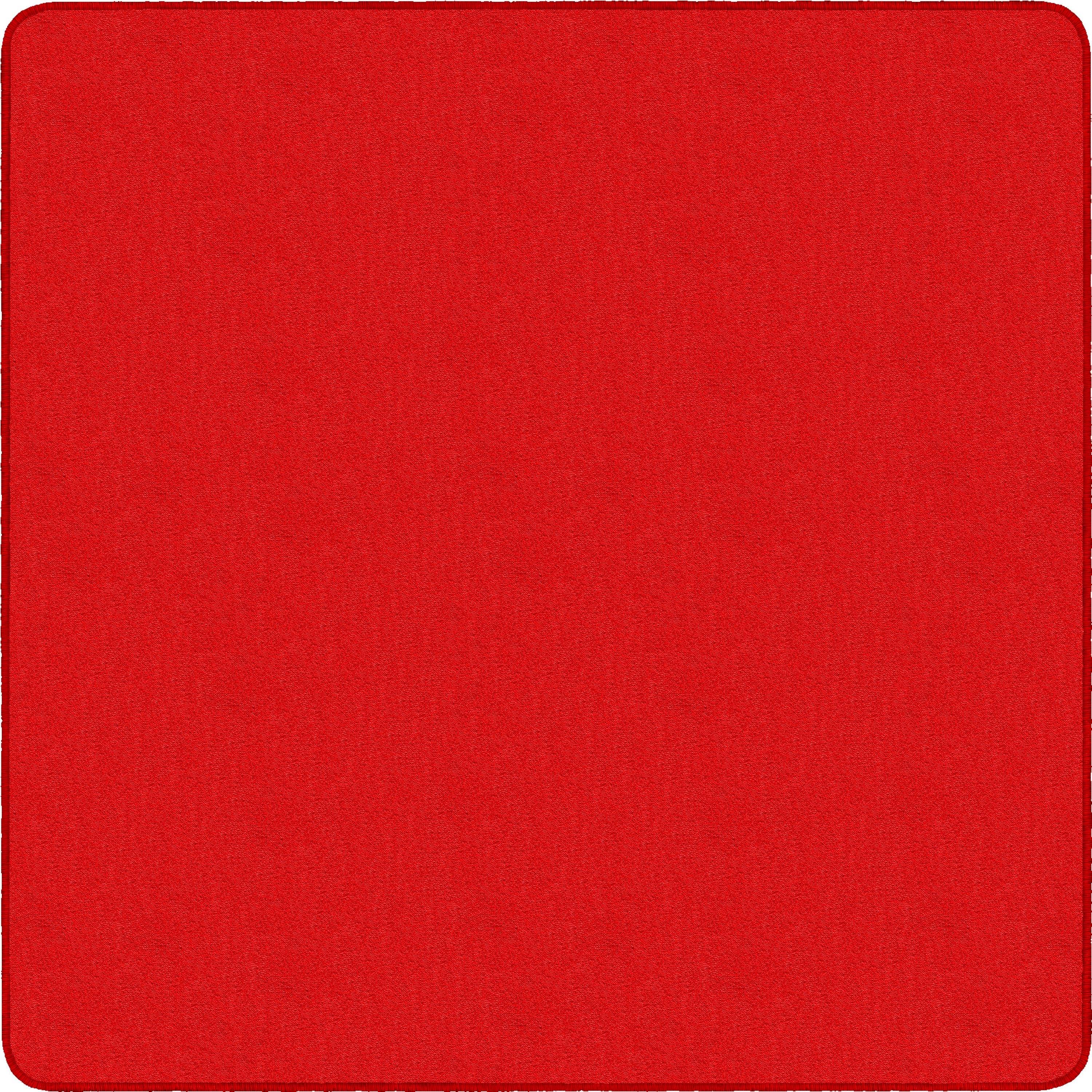 Flagship Carpets Classic Solid Color 6' Square Rug