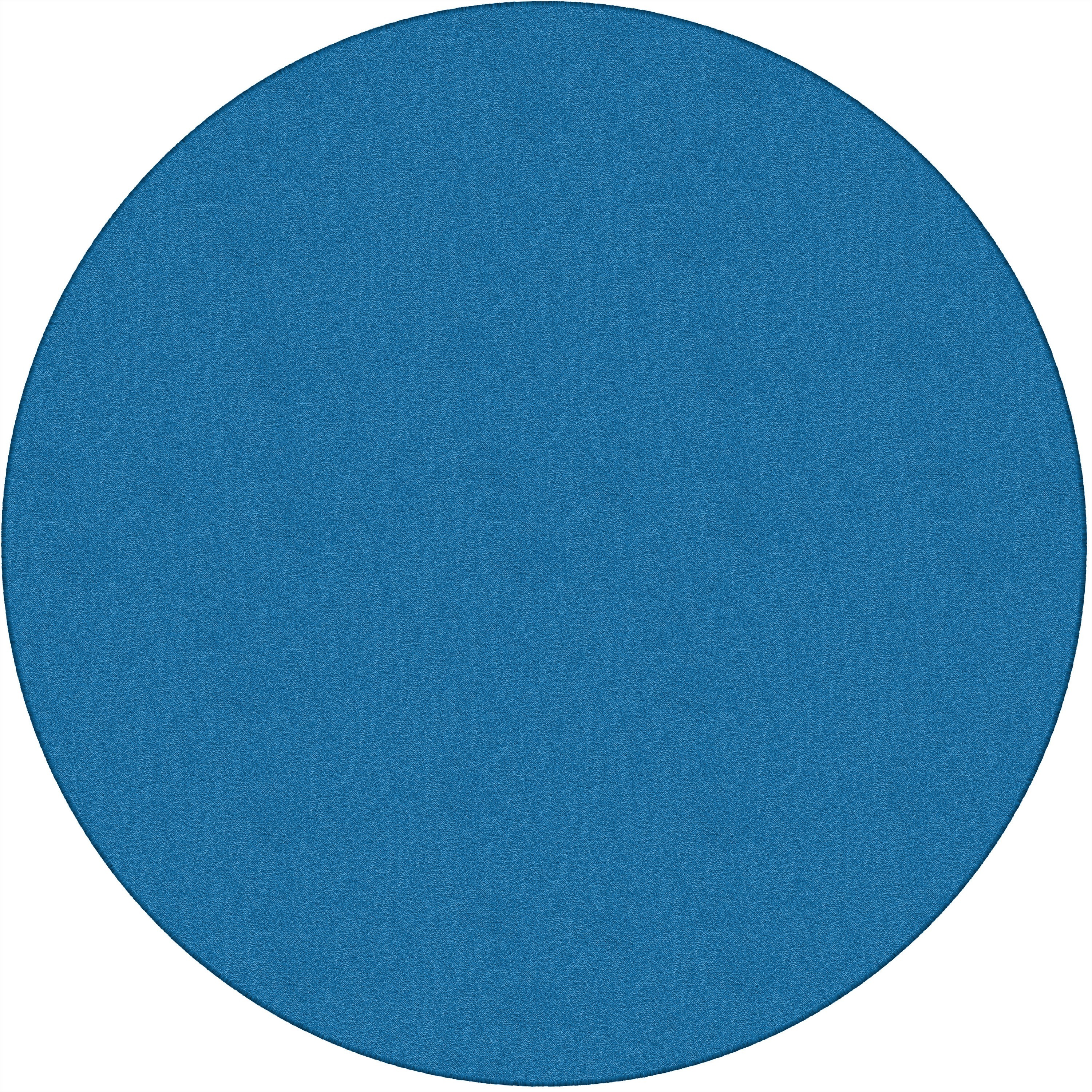 Flagship Carpets Classic Solid Color 6' Round Rug