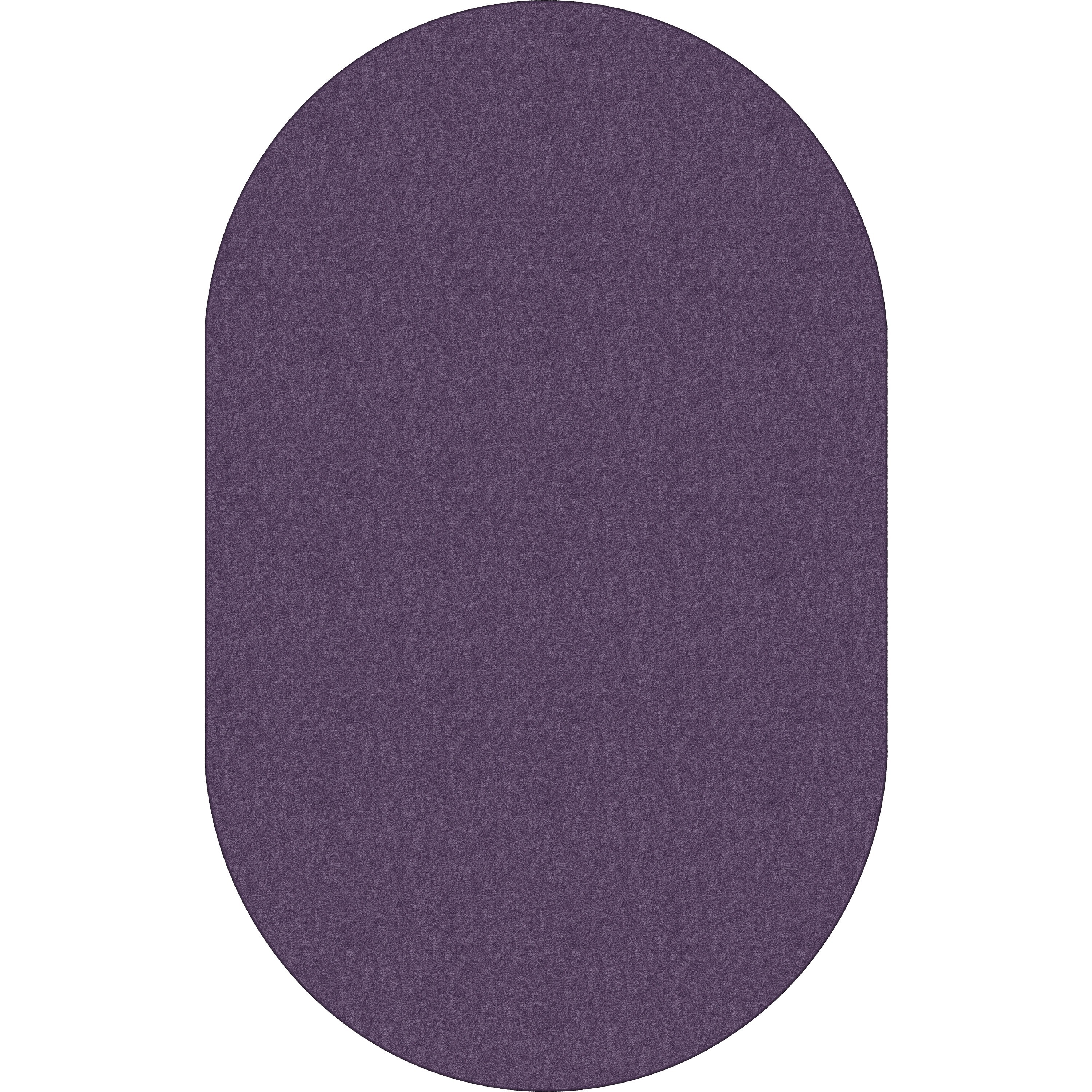 Flagship Carpets Classic Solid Color 12' Oval Rug