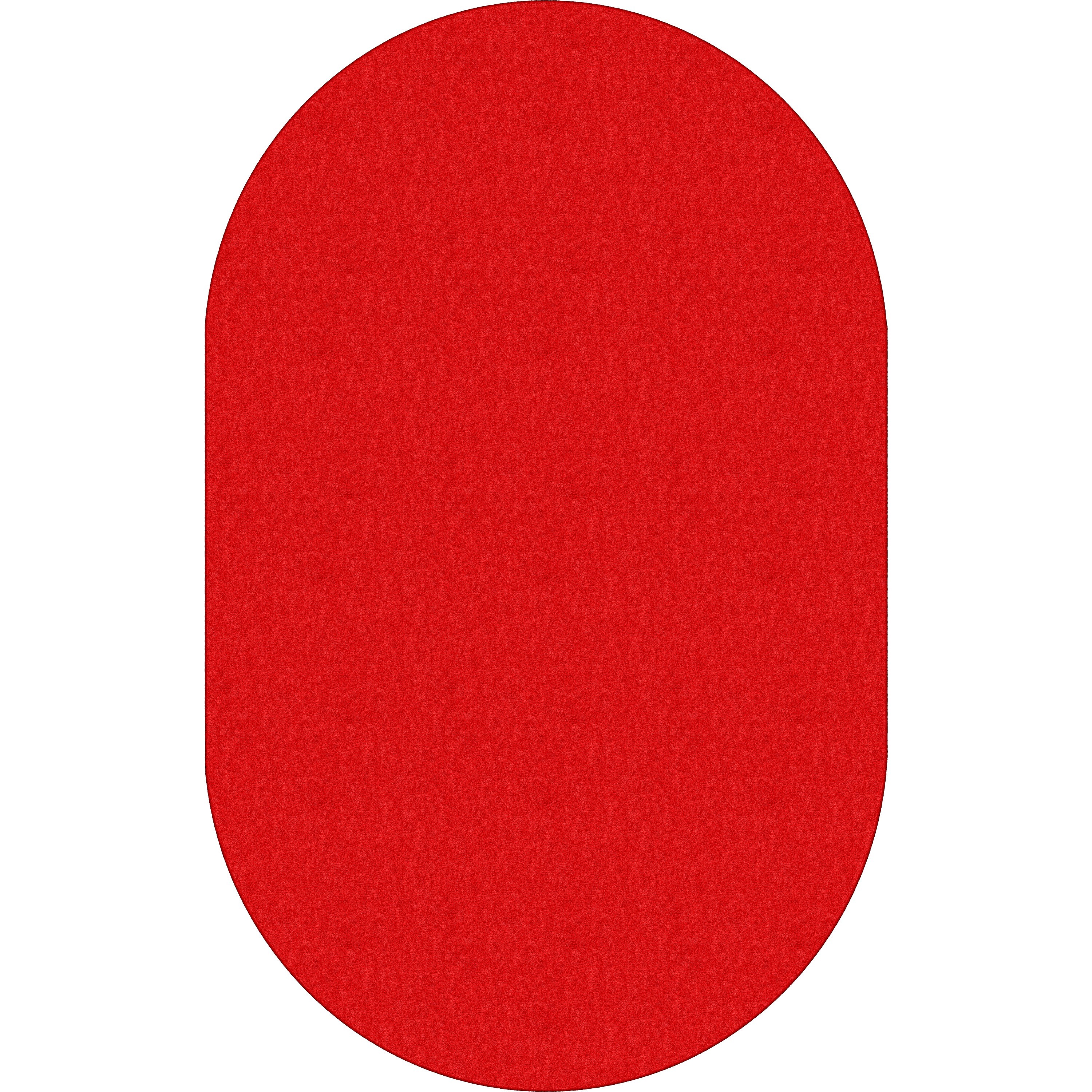 Flagship Carpets Classic Solid Color 12' Oval Rug