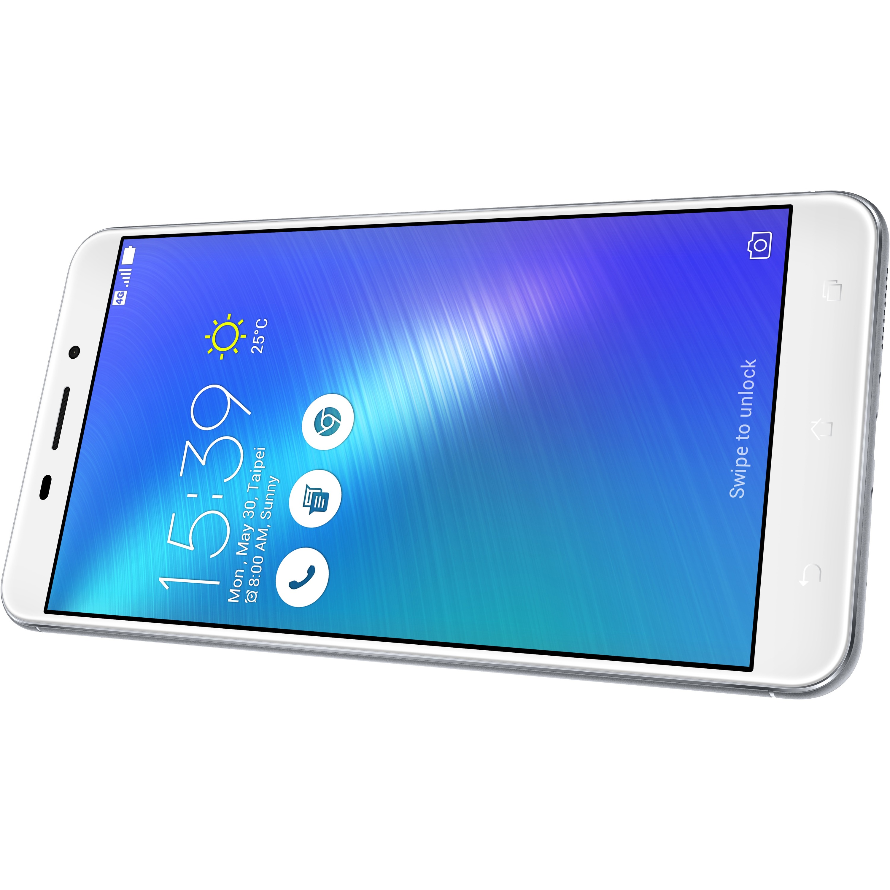 Asus Zenfone 3 Laser Zc551kl 32 Gb Smartphone 5 5 Lcd Full Hd 19 X 1080 2 Gb Ram Android 6 0 Marshmallow 4g Glacier Silver Caretek Information Technology Solutions