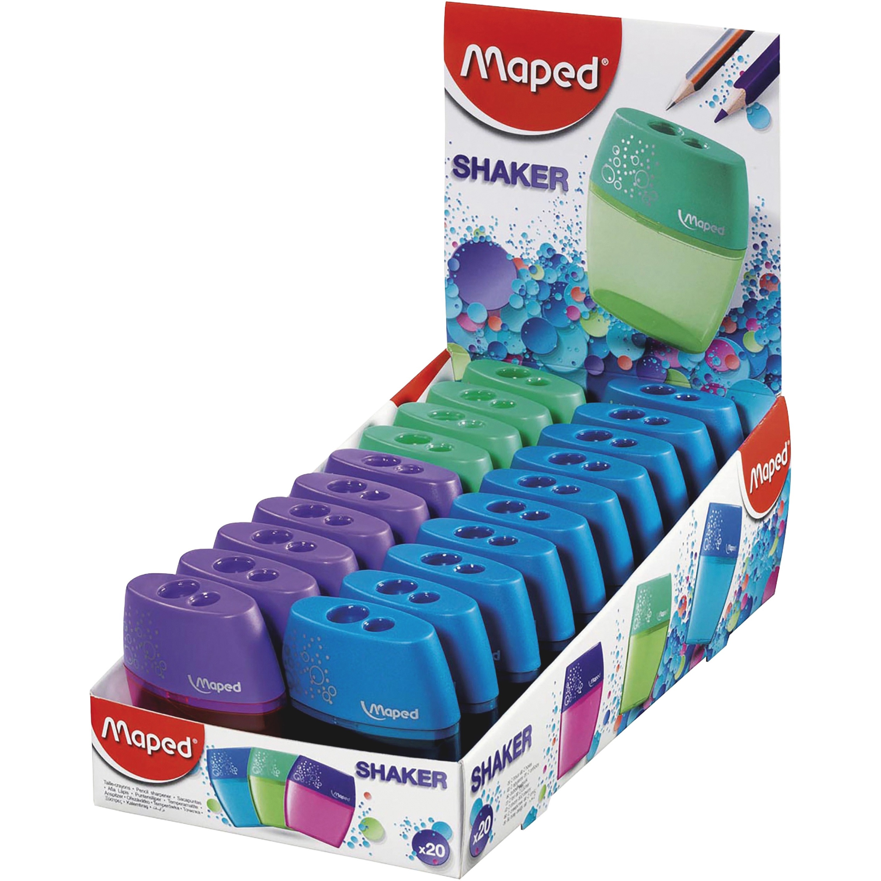 2 Hole Colored Pencil Sharpener – Maped Helix USA