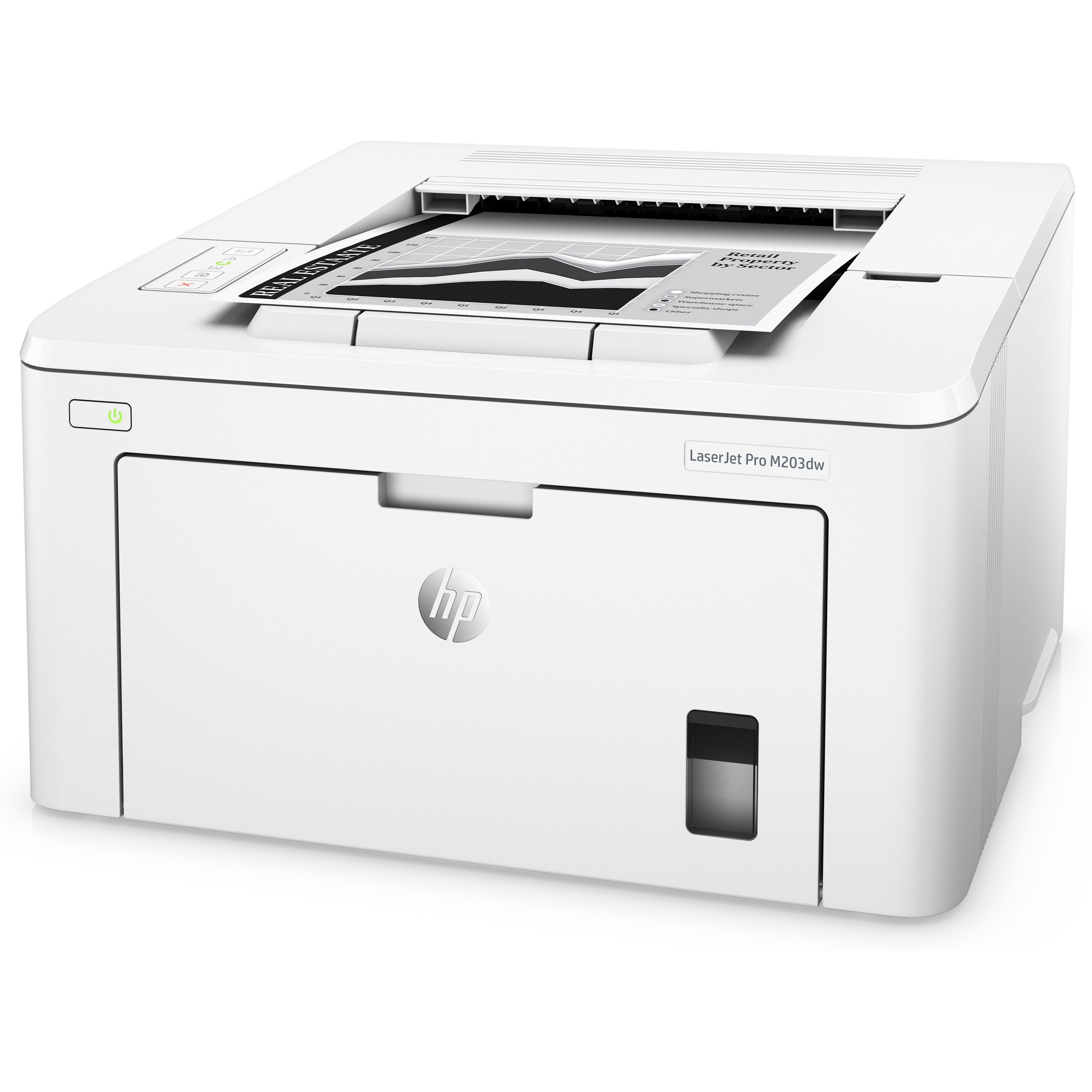 HP LaserJet Pro M203 M203dw Laser Printer - Monochrome --HEWG3Q47A