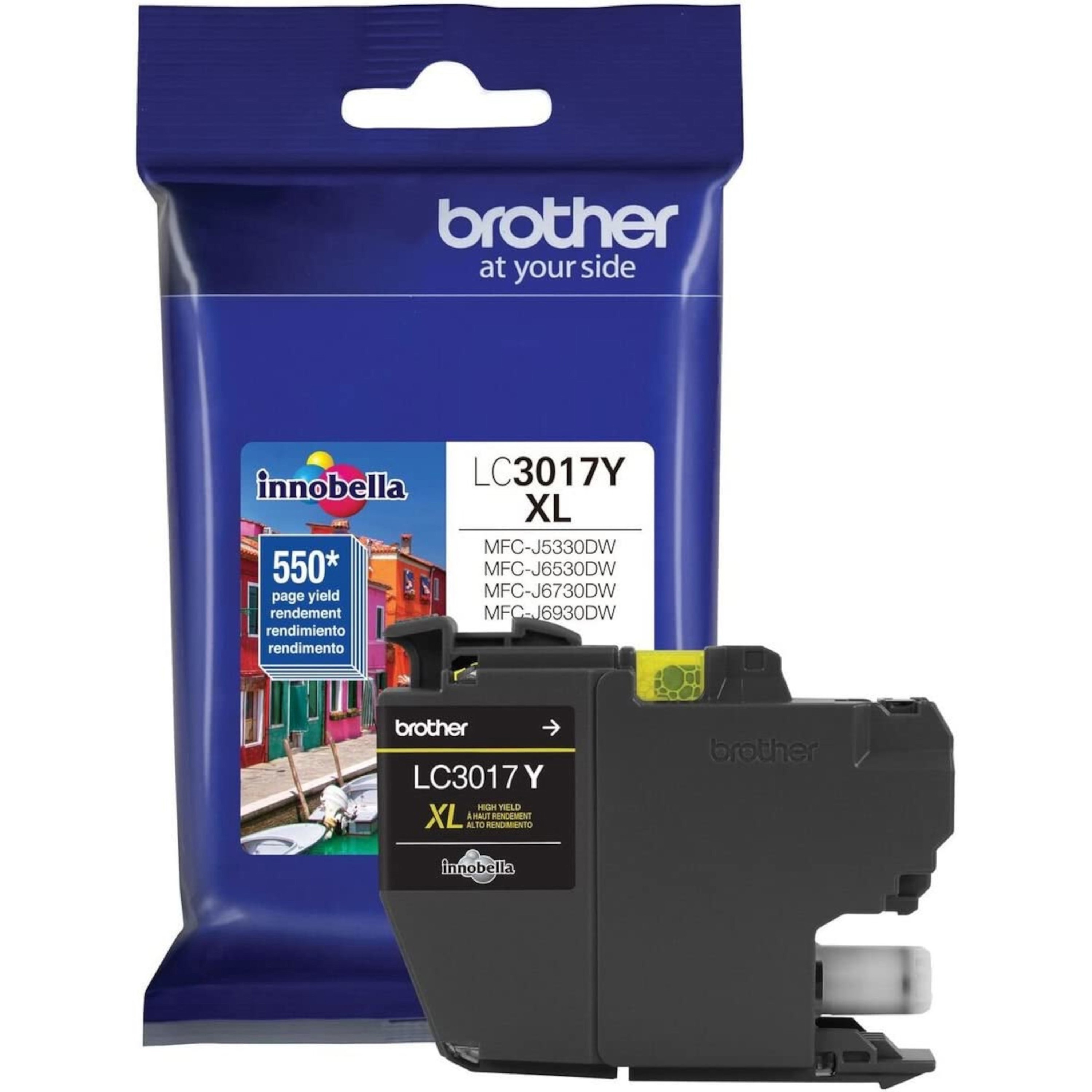 Brother Innobella LC3017Y Original High Yield Inkjet Ink Cartridge - Yellow - 1 Each