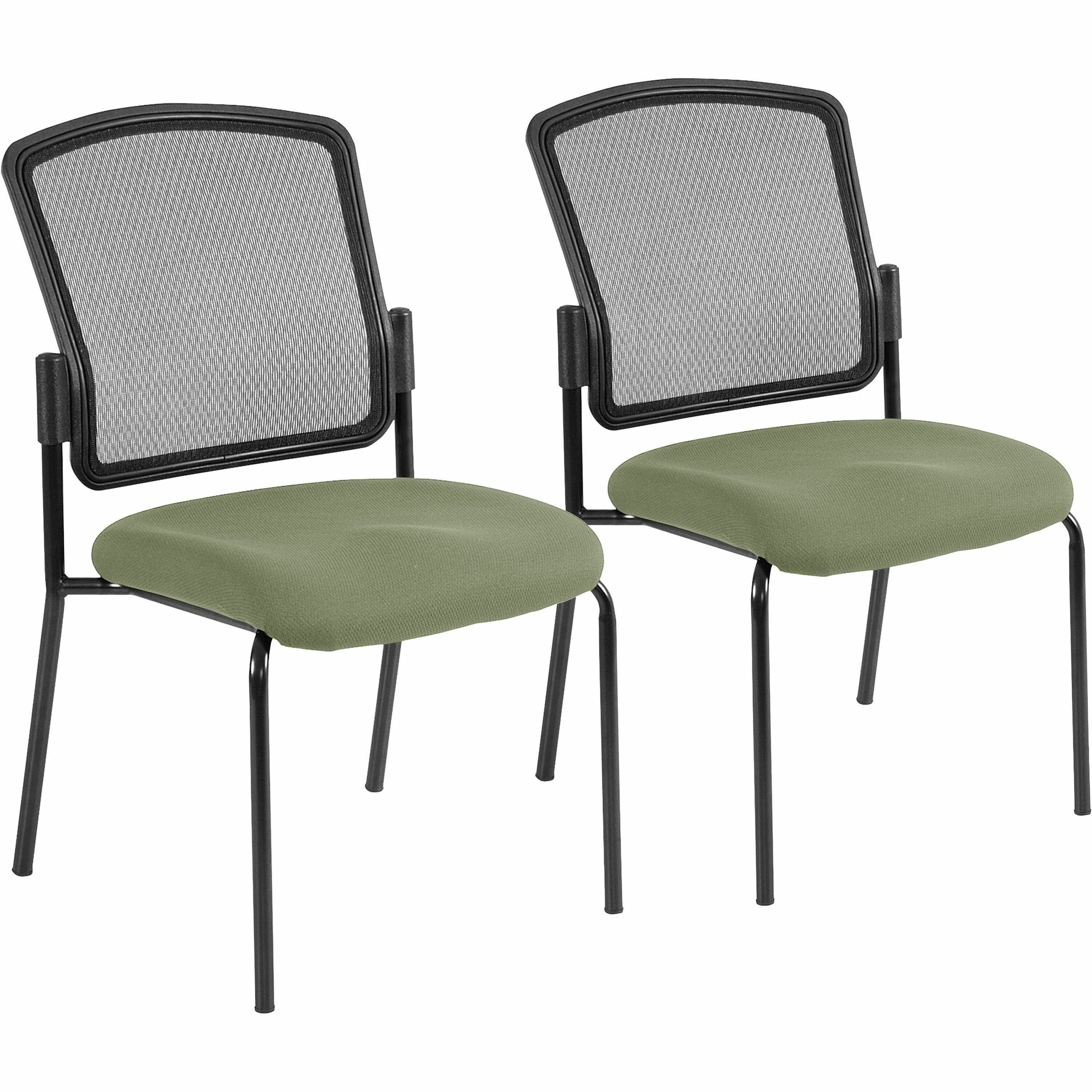 Eurotech dakota 2 Stackable - Fabric Seat Material - Four-legged Base - 1 Each