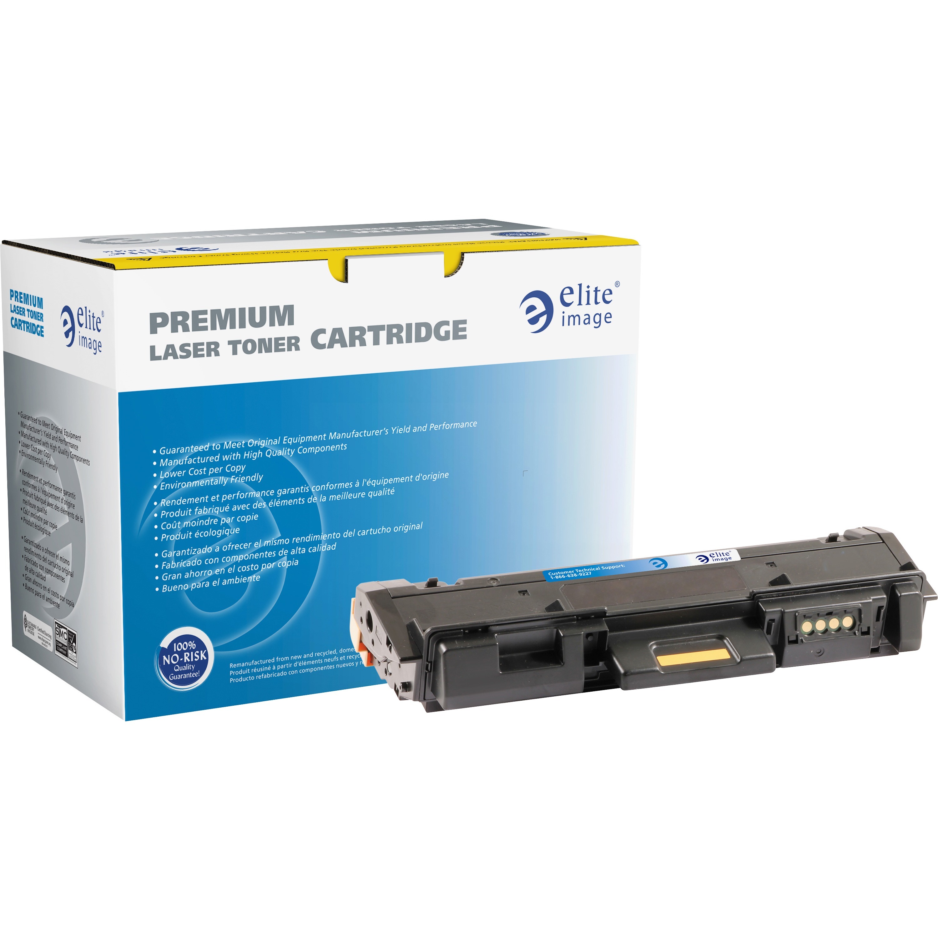 Elite Image Laser Toner Cartridge - Black - 1 Each
