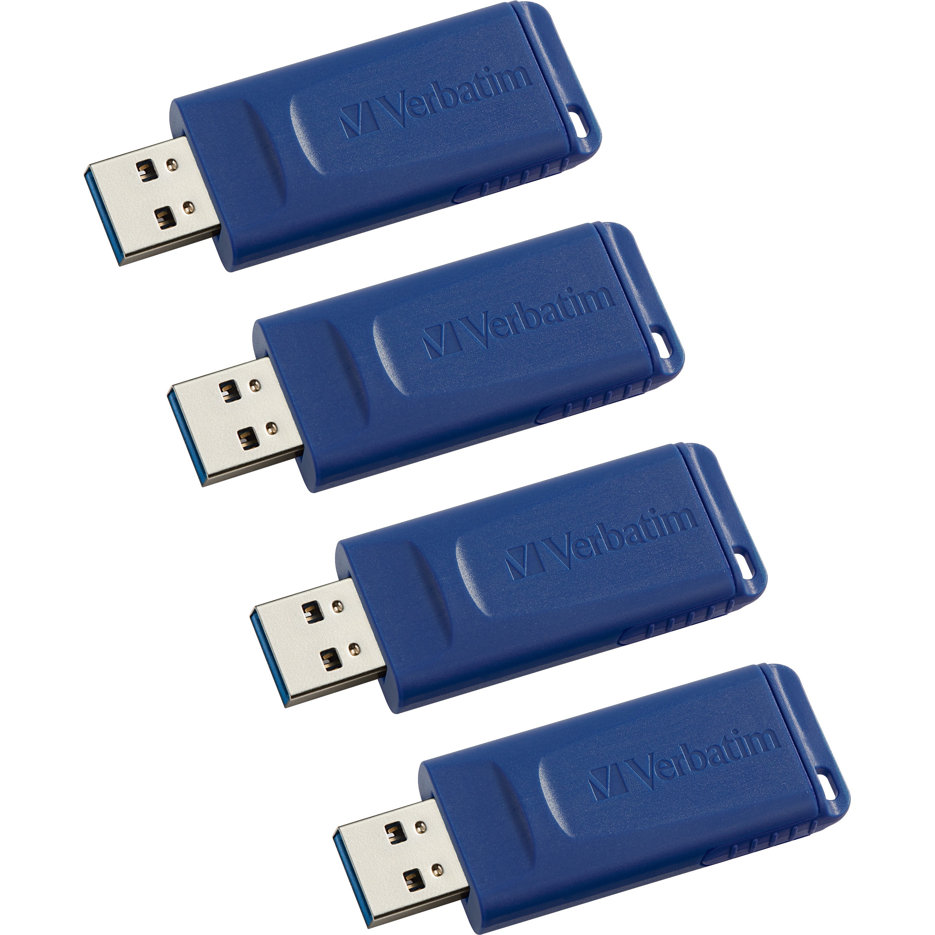 Verbatim 16GB USB Flash Drive - 4pk - Blue --VER97275CT