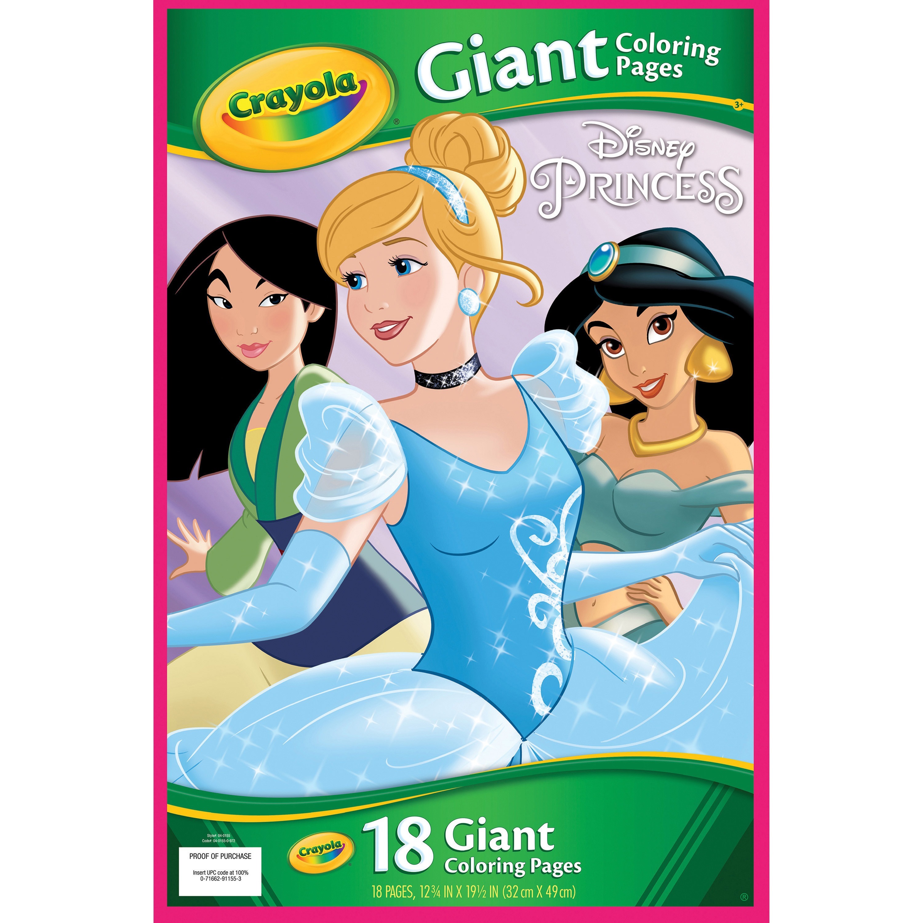 Download Crayola Disney Princess Giant Coloring Pages --CYO040155