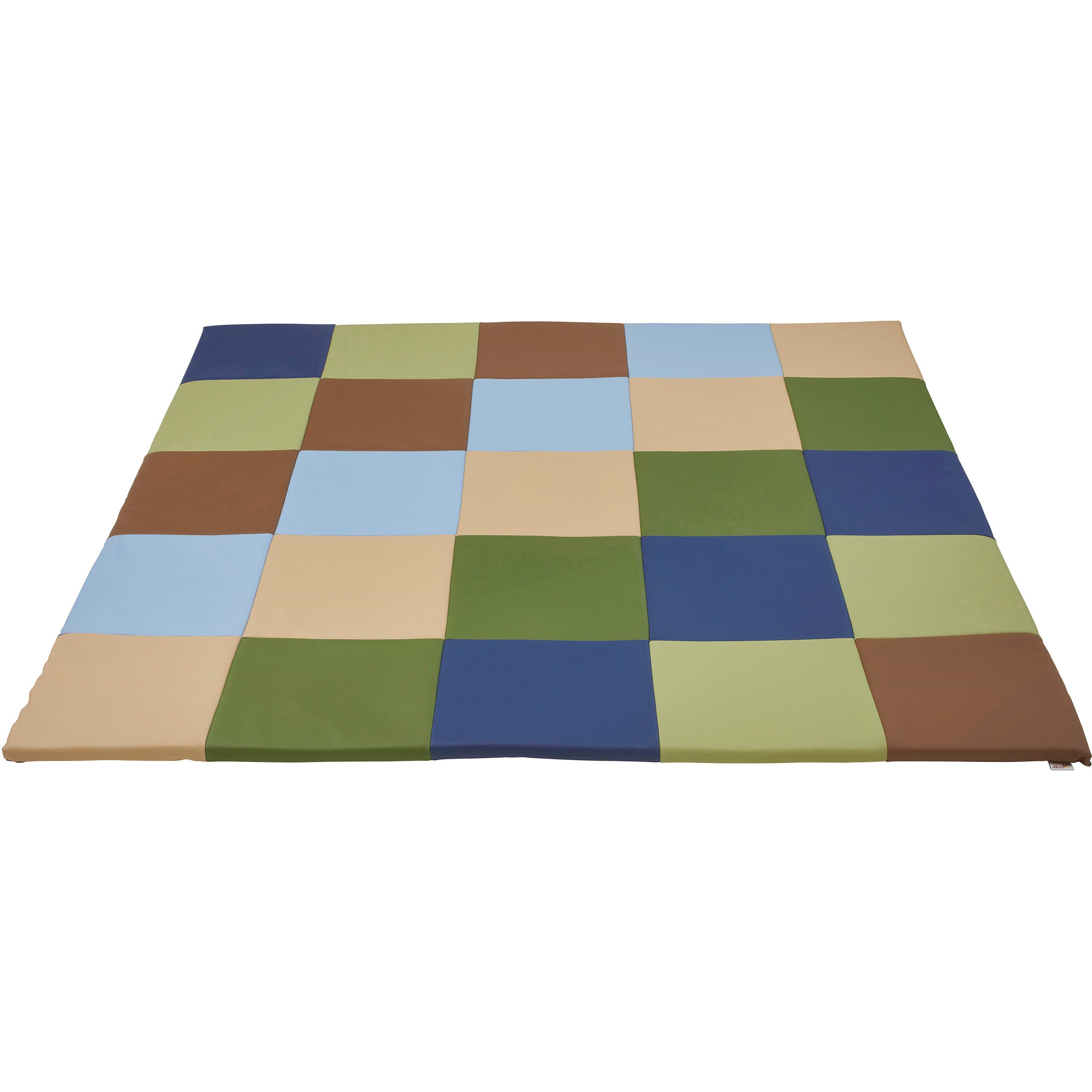 Early Childhood Resources Patchwork Toddler Mat ECR031FET