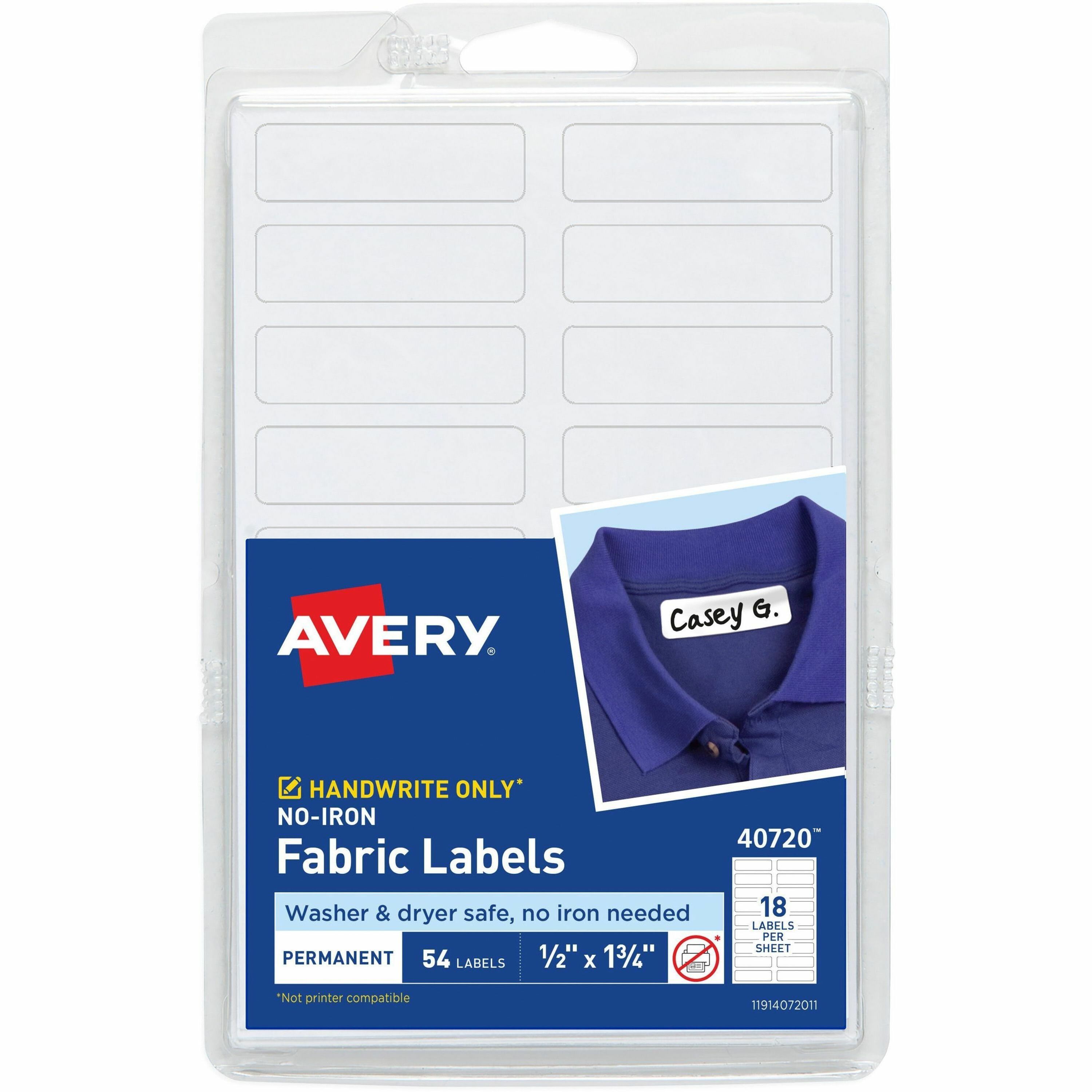 Clear Adhesive Labeling Tape - 3 Pack - Vision Forward