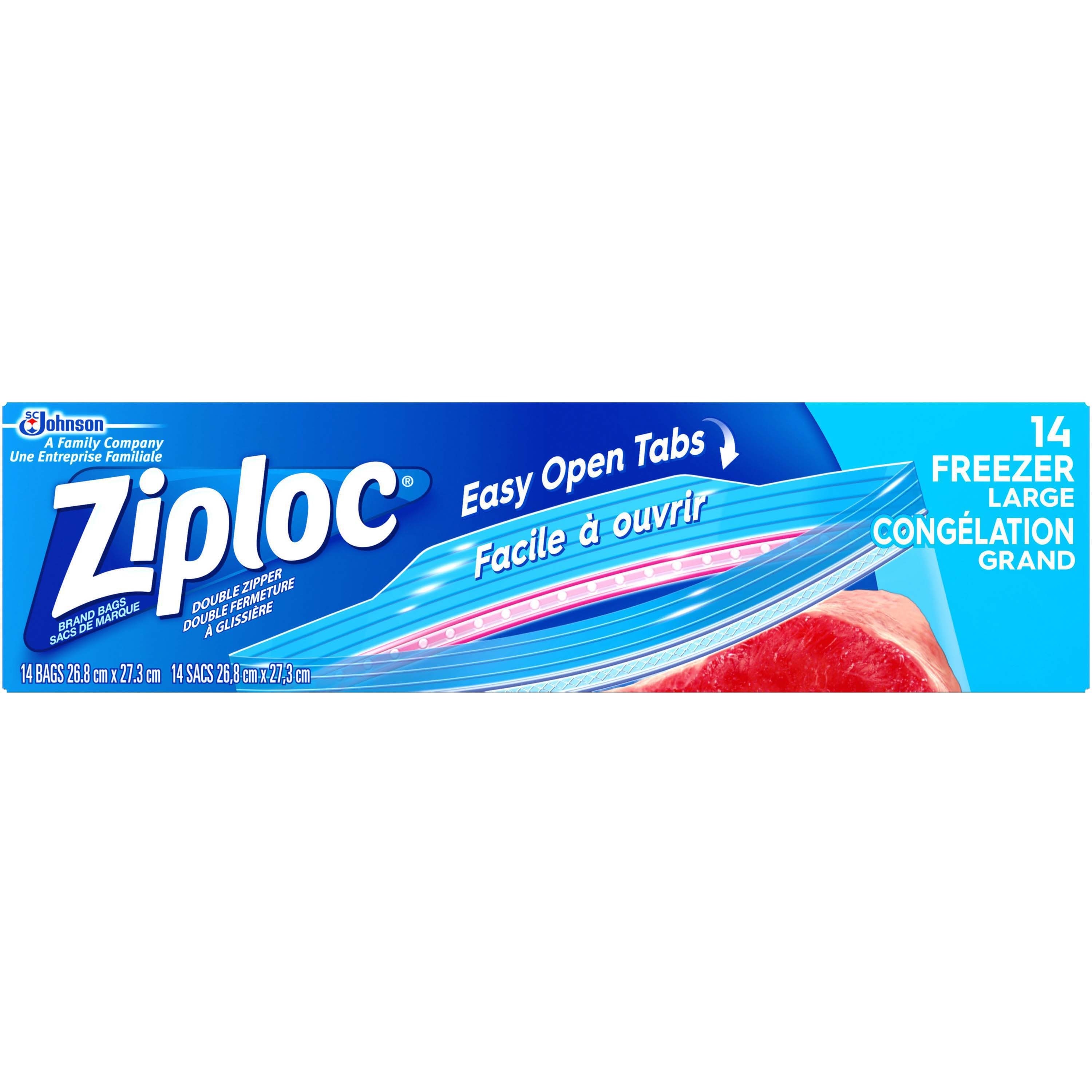 Ziploc Extra Large Freezer Plastic Bags, 5.5-L, 10-pk | Canadian Tire