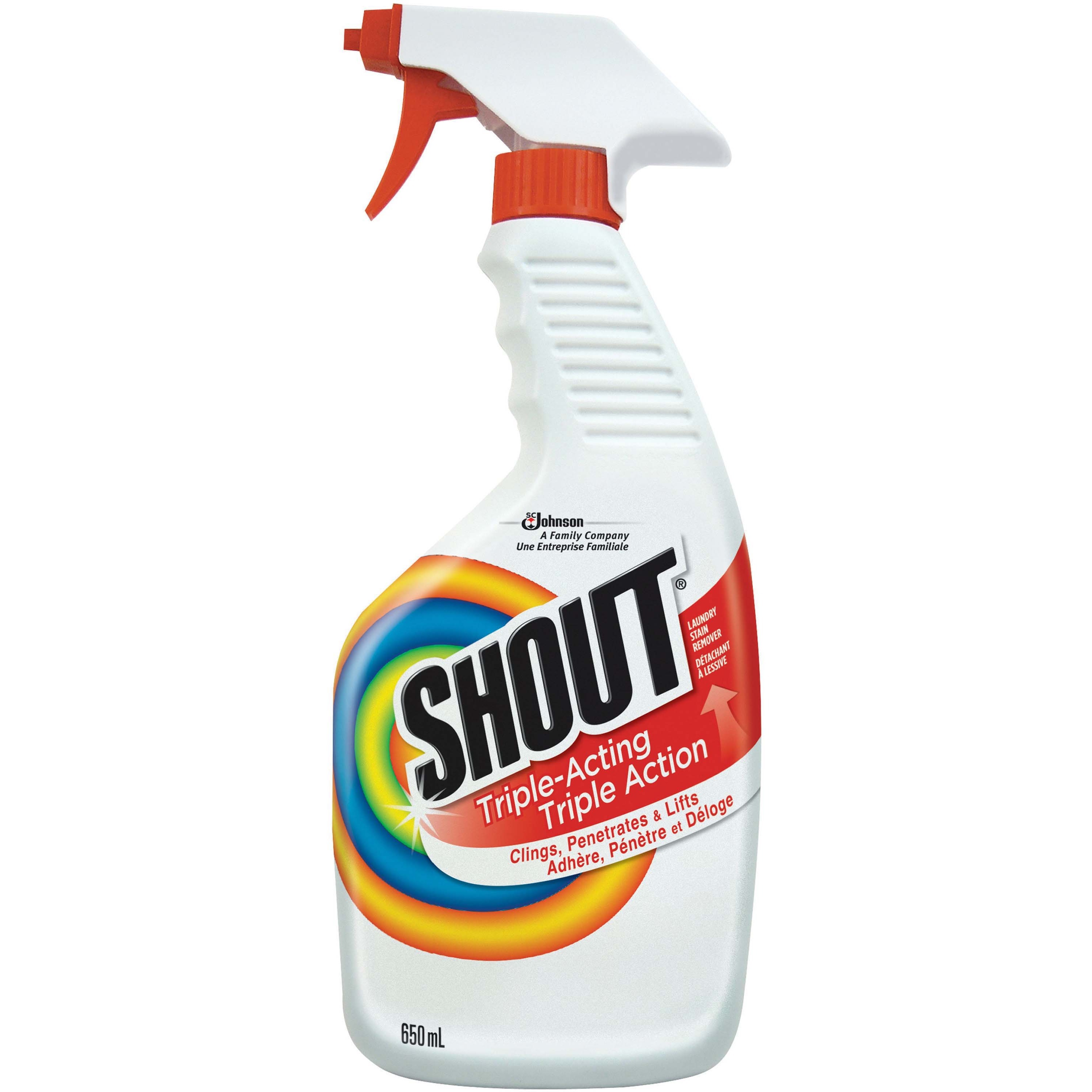 Shout Laundry  Stain Treatment Ready To Use Spray  650 