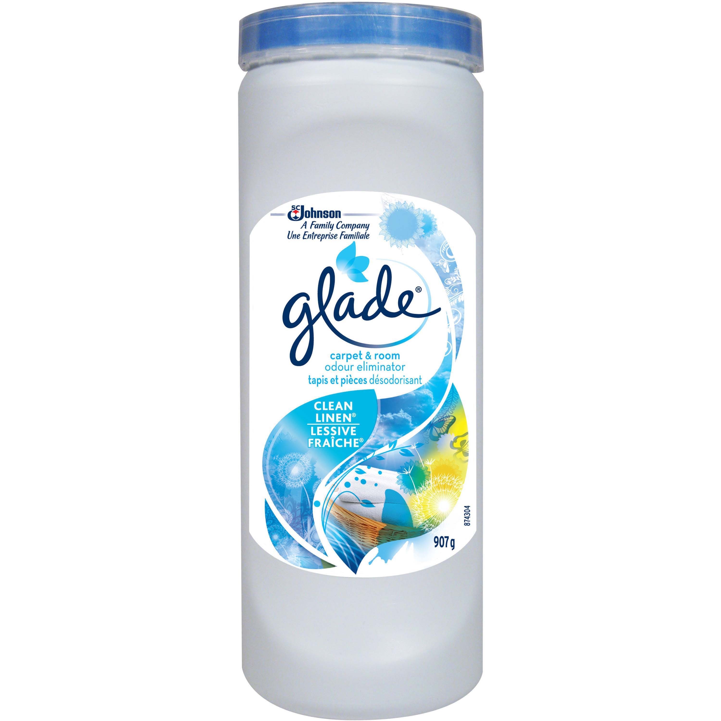 Glade Carpet Room Odour Eliminator Clean Linen Odor Neutralizer