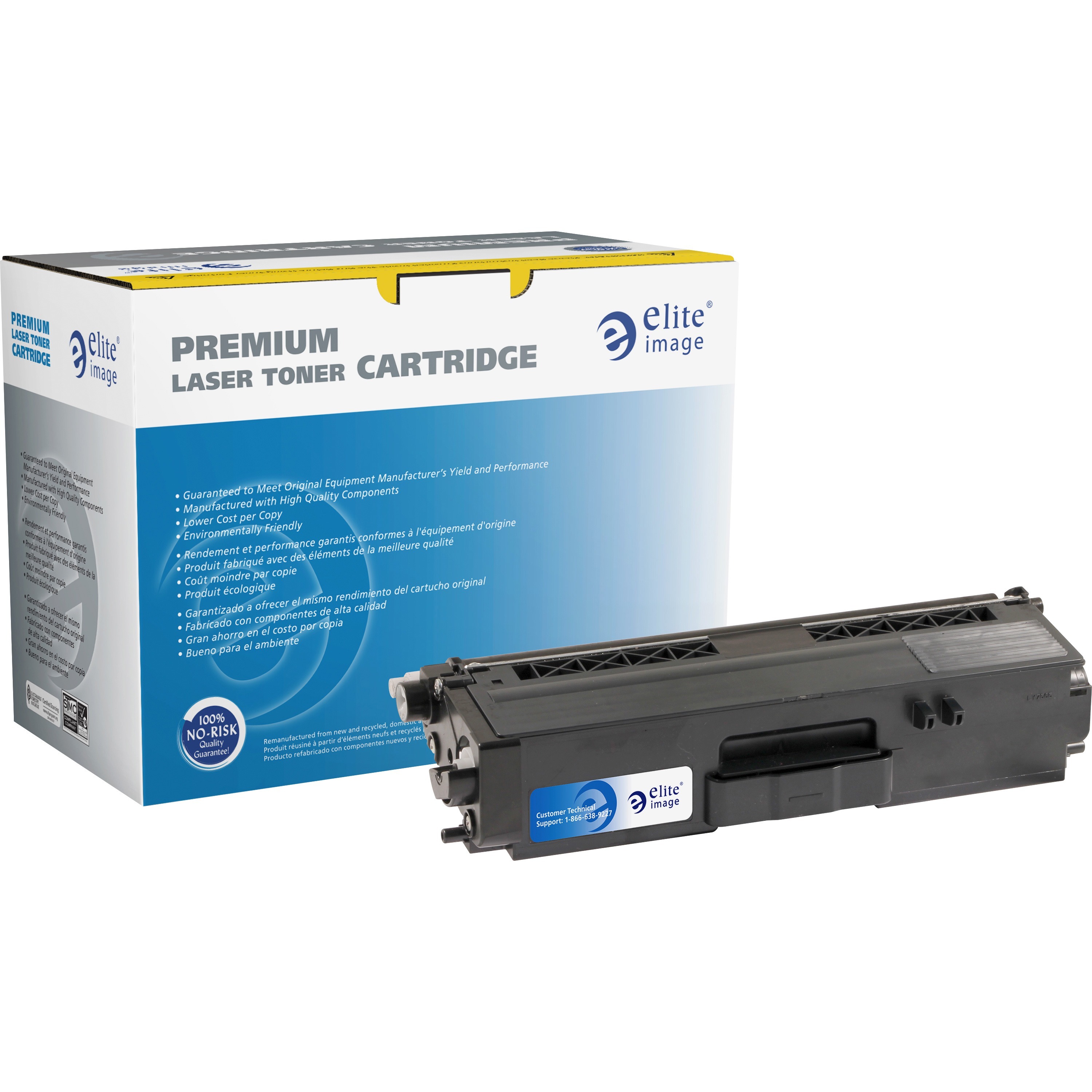 Elite Image Remanufactured Laser Toner Cartridge TN339 - Yellow - 1 Each
