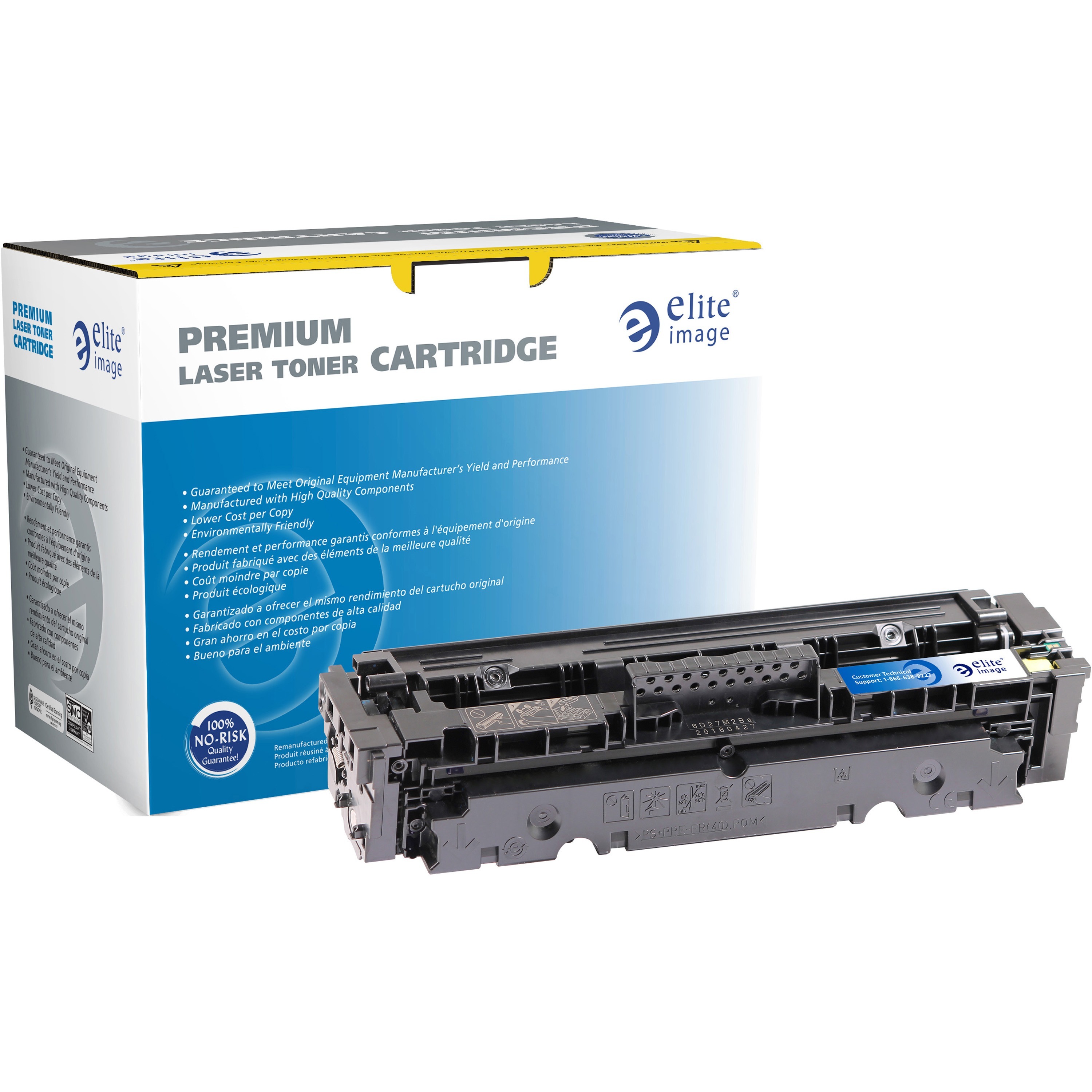 Elite Image Remanufactured High Yield Laser Toner Cartridge 410X - Magenta - 1 Each