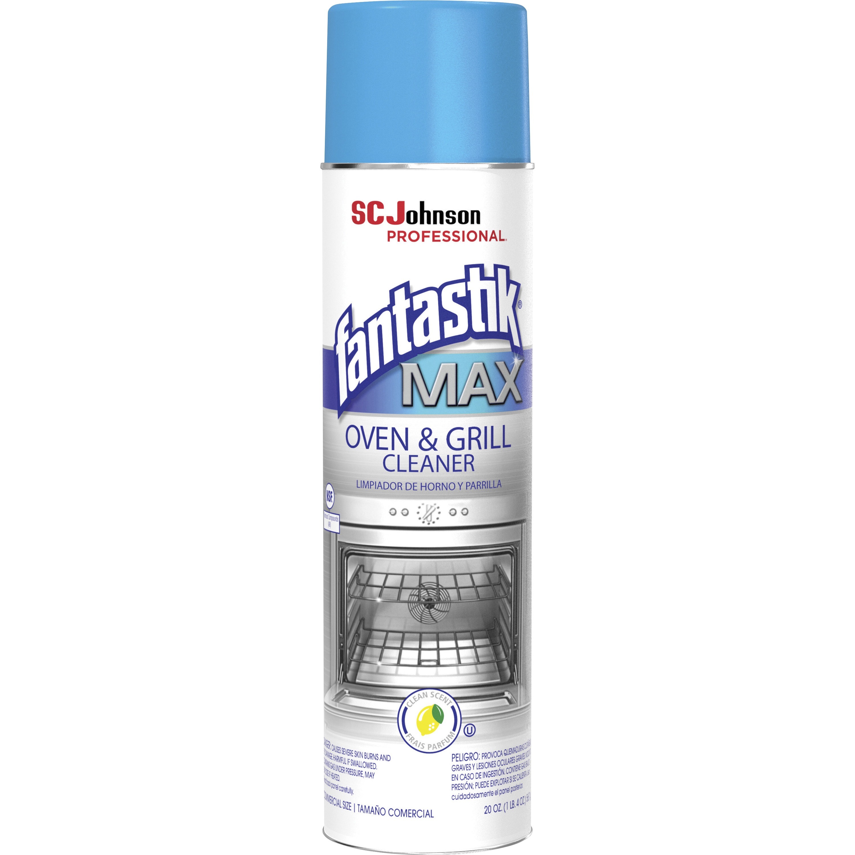fantastik® Oven/Grill Cleaner - Ready-To-Use - 20 fl oz (0.6 quart) - Pleasant Scent - Heavy Duty, Non-corrosive, Kosher - Clear - 6 / Carton