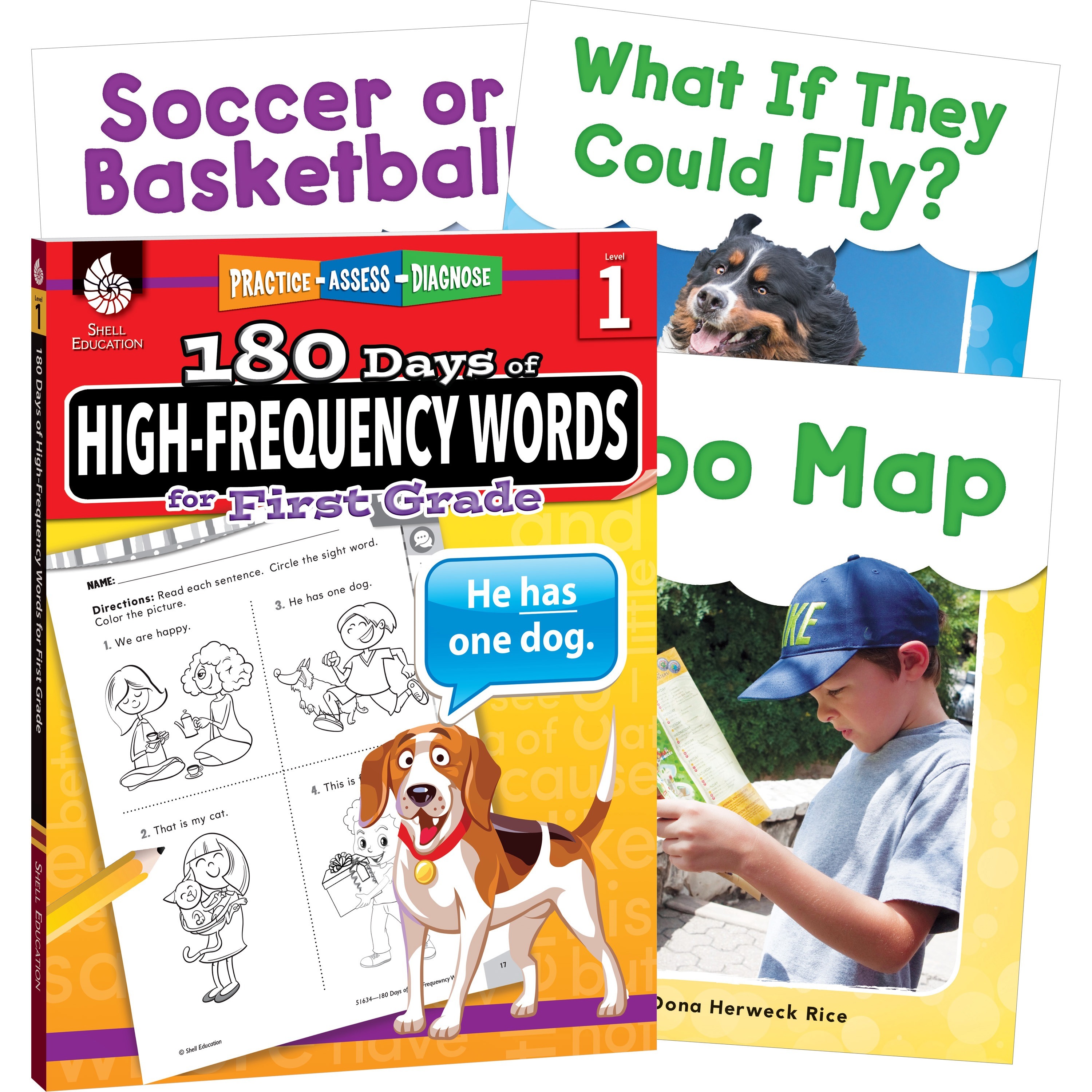 Shell Education Learn At Home Grade 1 Frequency Words Printed Book