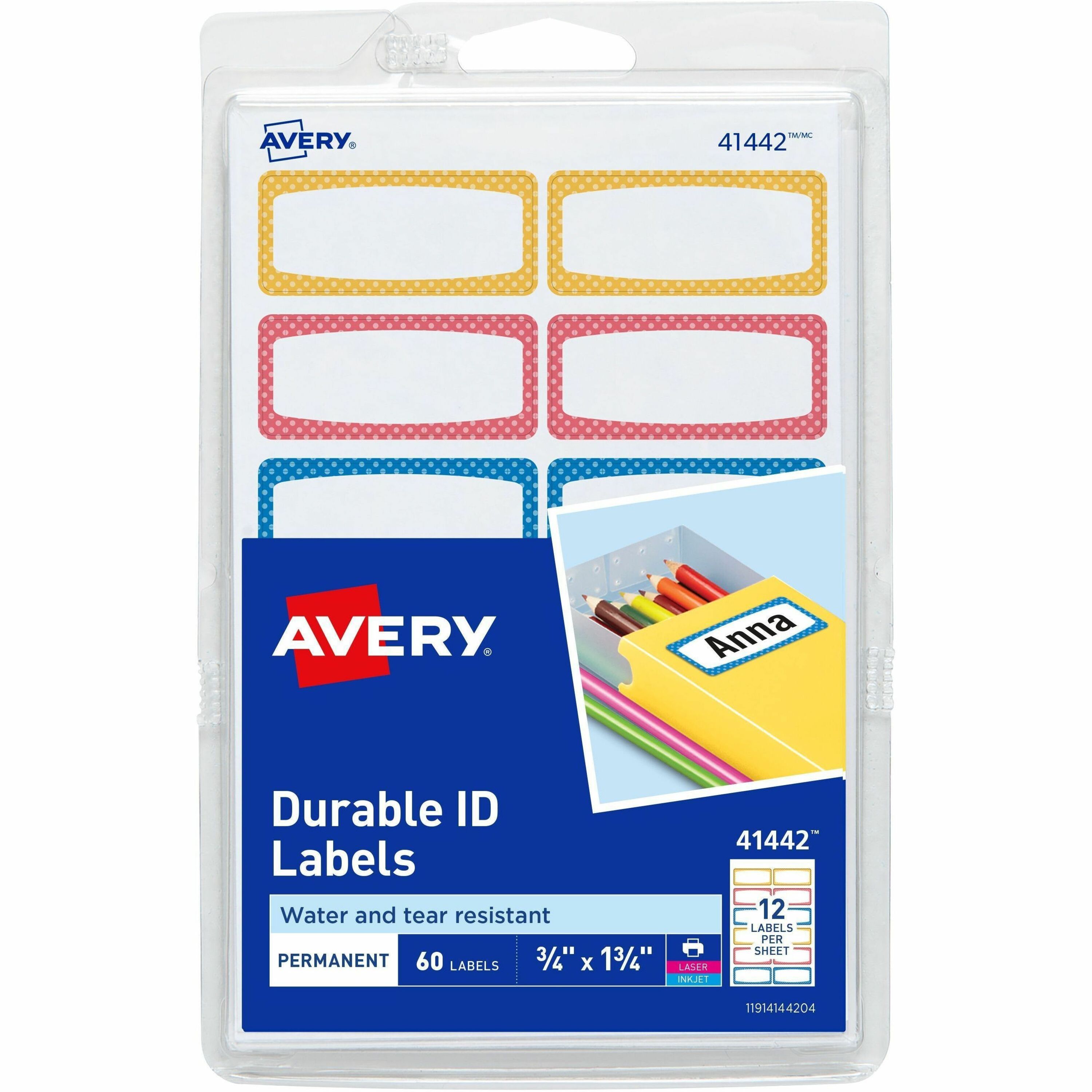 Avery&reg; Kids Gear Durable Labels