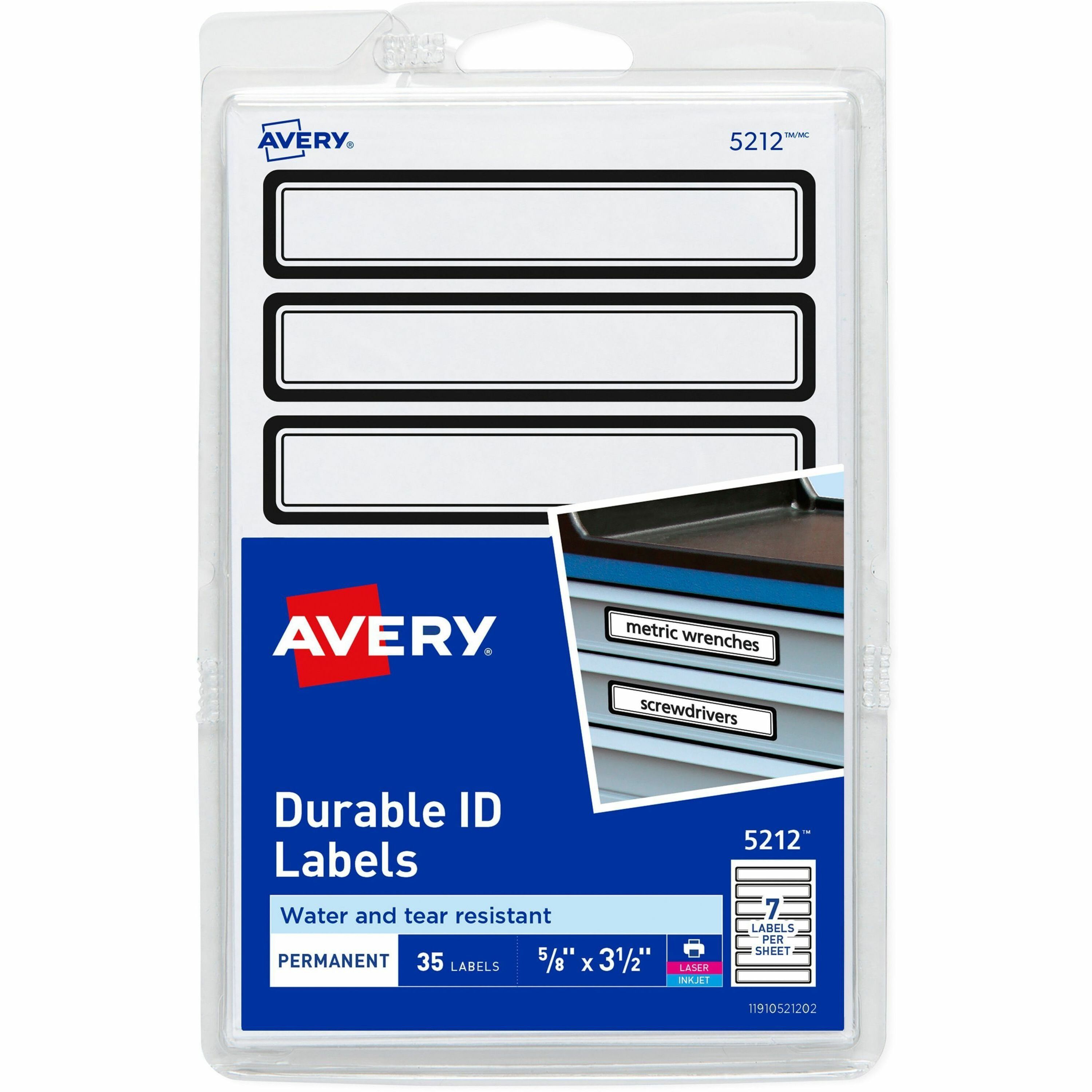 Avery&reg; Durable ID Labels