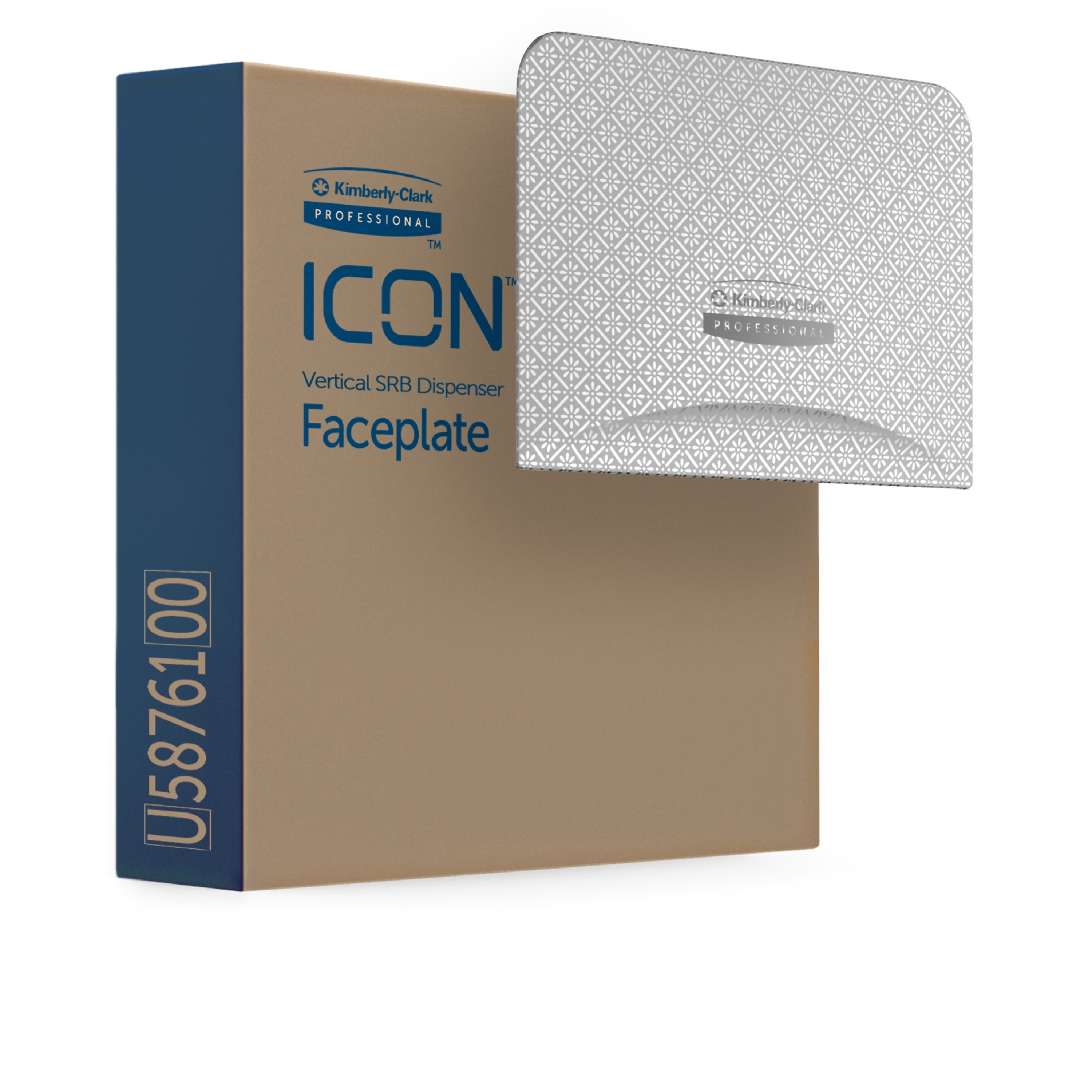 Kimberly-Clark Professional ICON Standard Roll Vertical Toilet Paper Dispenser Faceplate