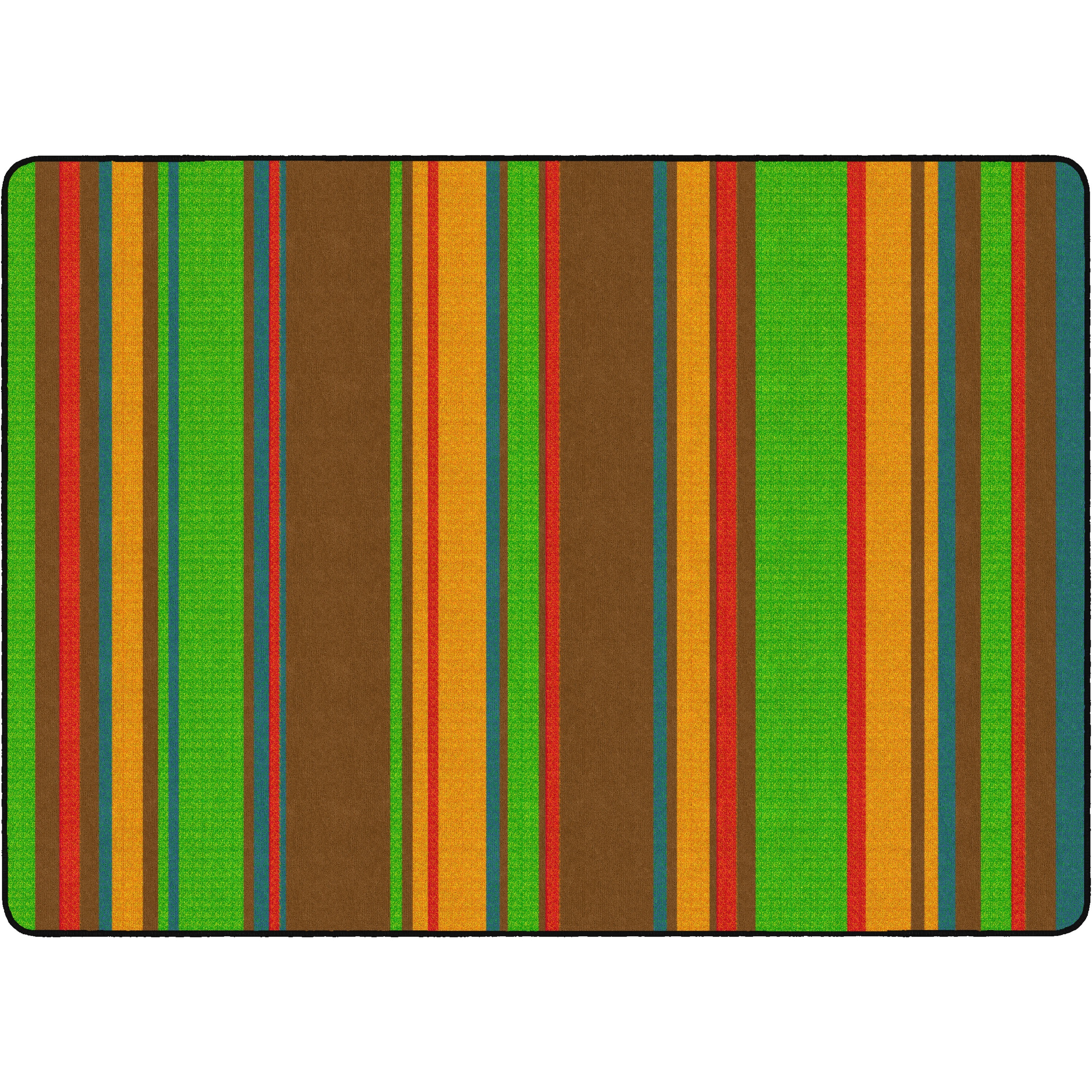 Flagship Carpets Basics Stripes Classroom Rug