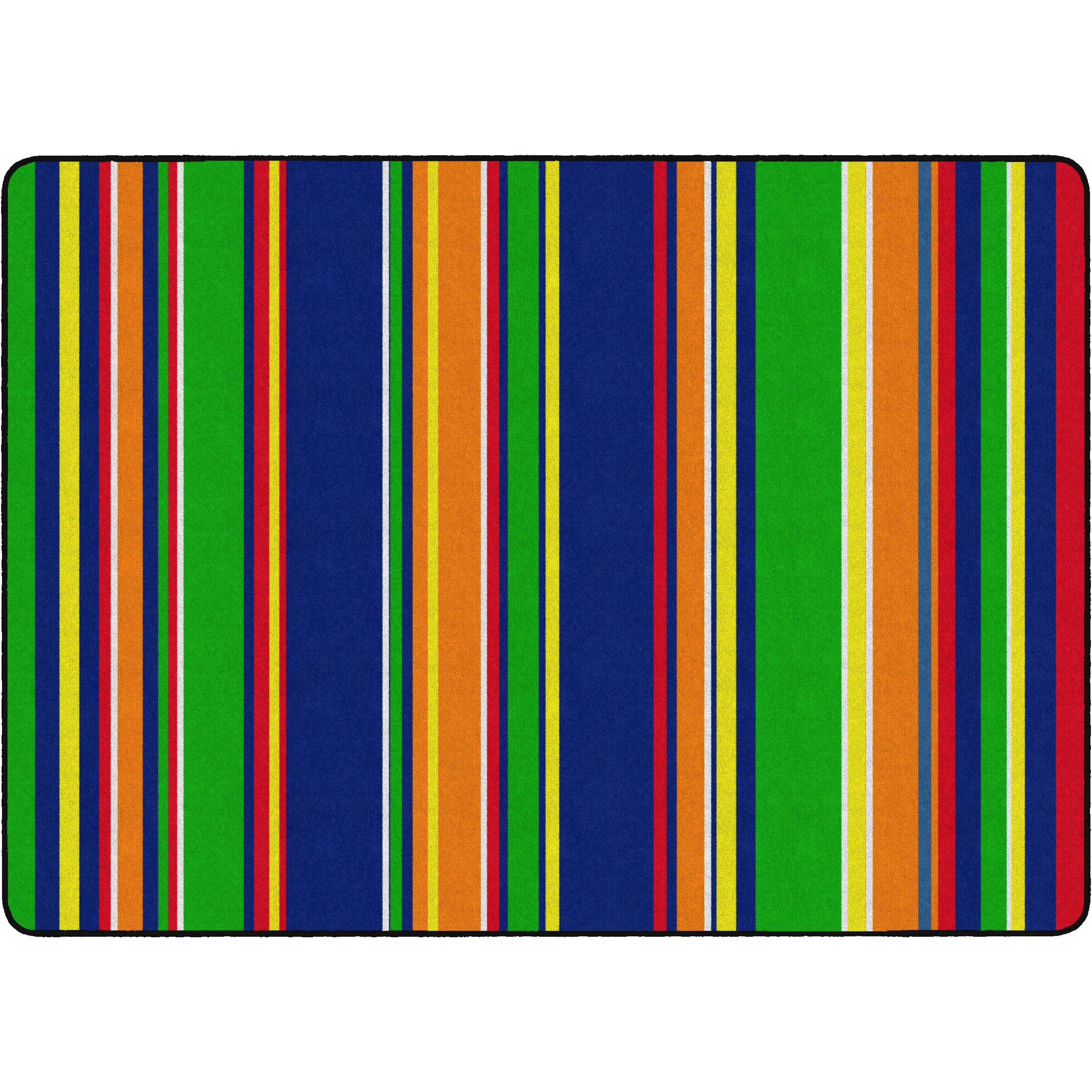 Flagship Carpets Basics Stripes Classroom Rug