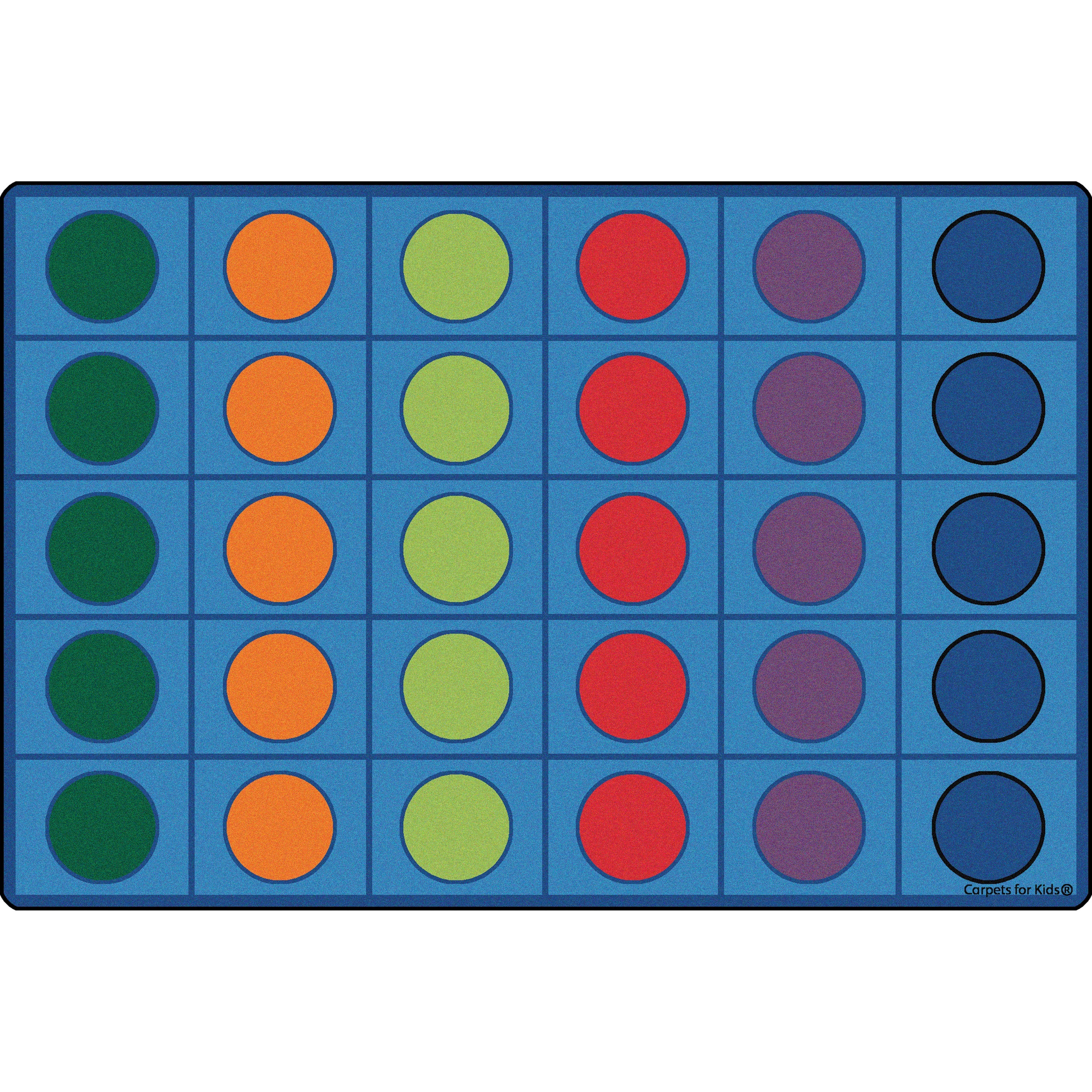 Carpets for Kids&reg; Premium Seating Circles Circletime Rug