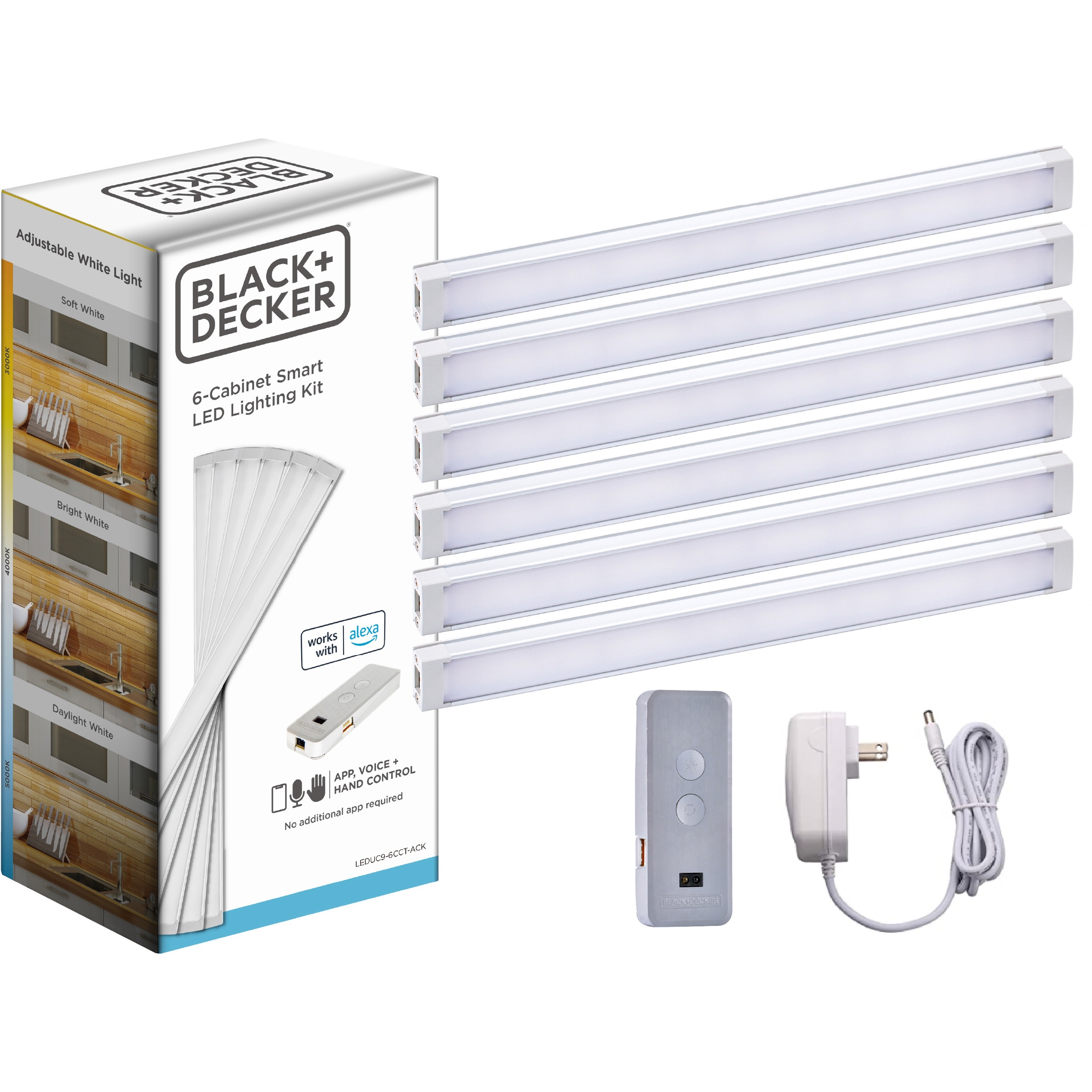 BLACK+DECKER Smart Under Cabinet Lighting Kit