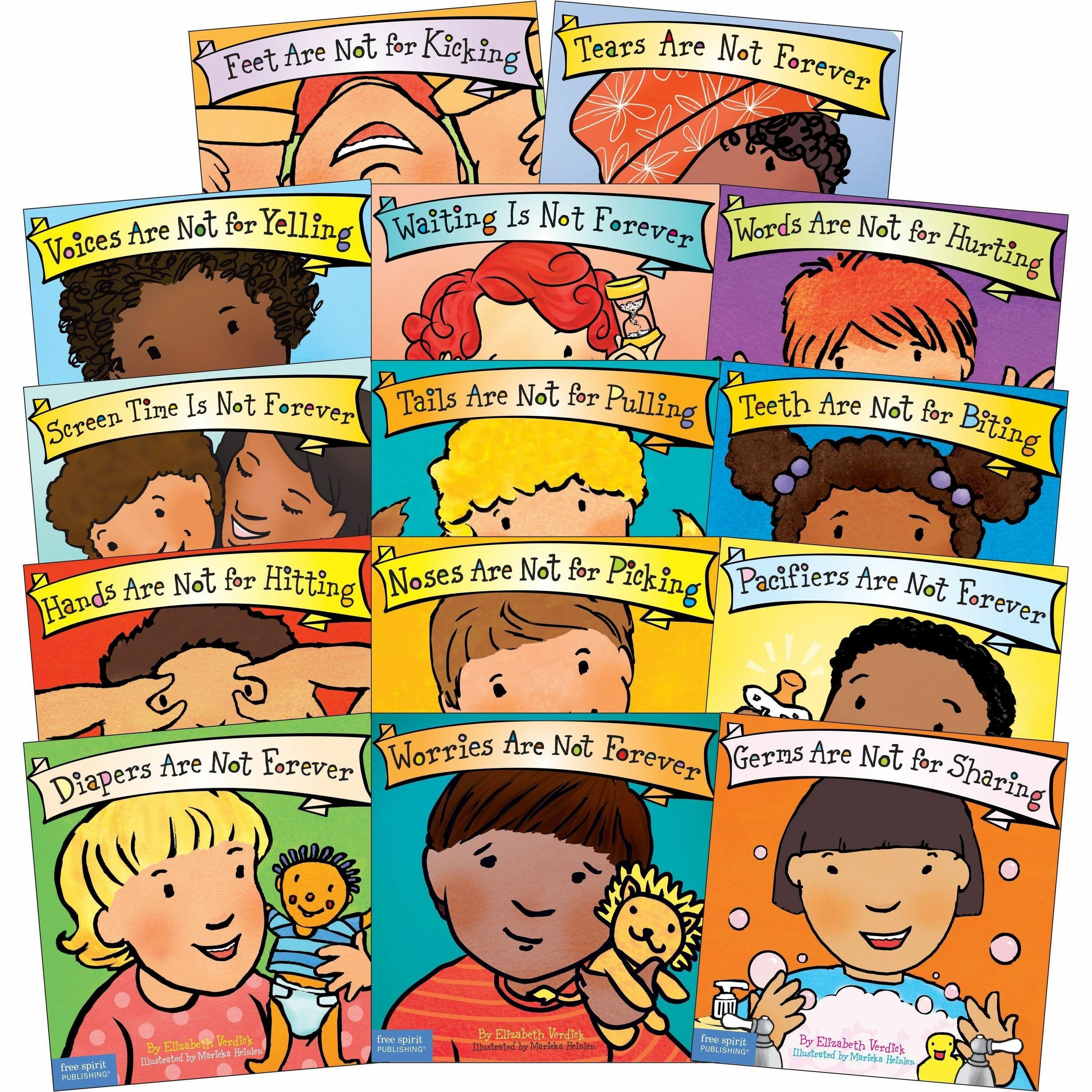 Shell Education Best Behavior Series (Board books) 14-Book Set Printed Book