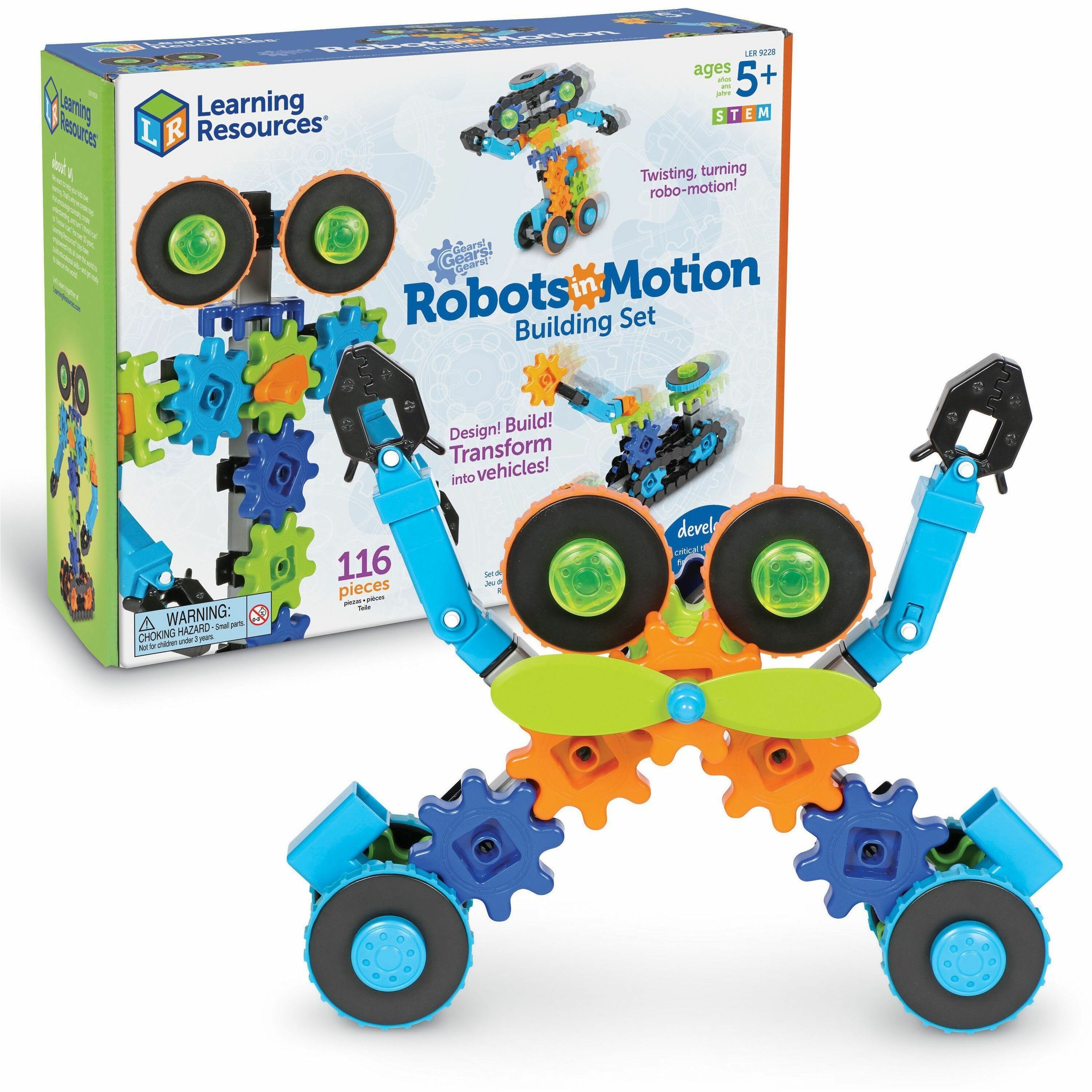 Learning Resources Gears! Robots in Motion