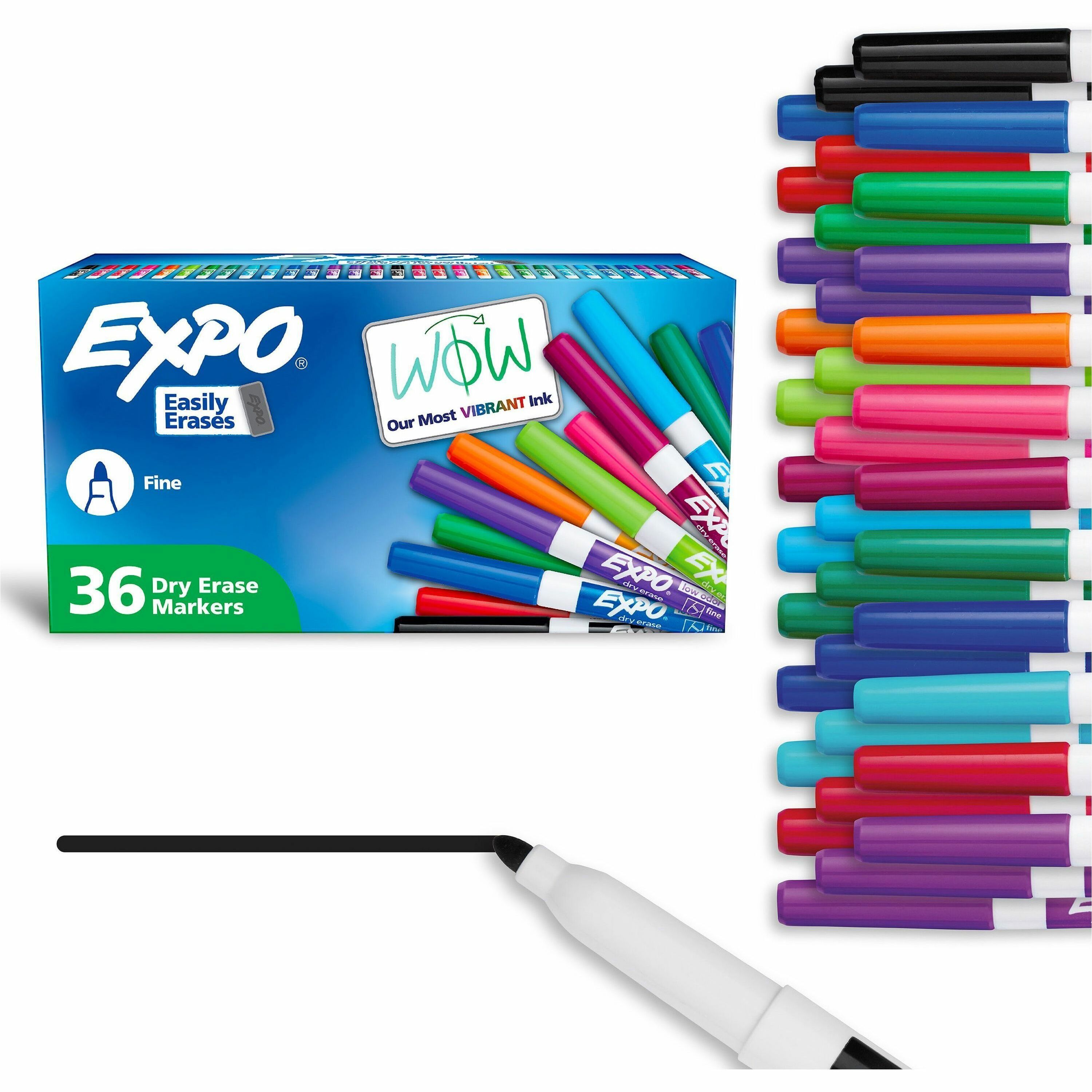 Expo Low-Odor Dry Erase Markers
