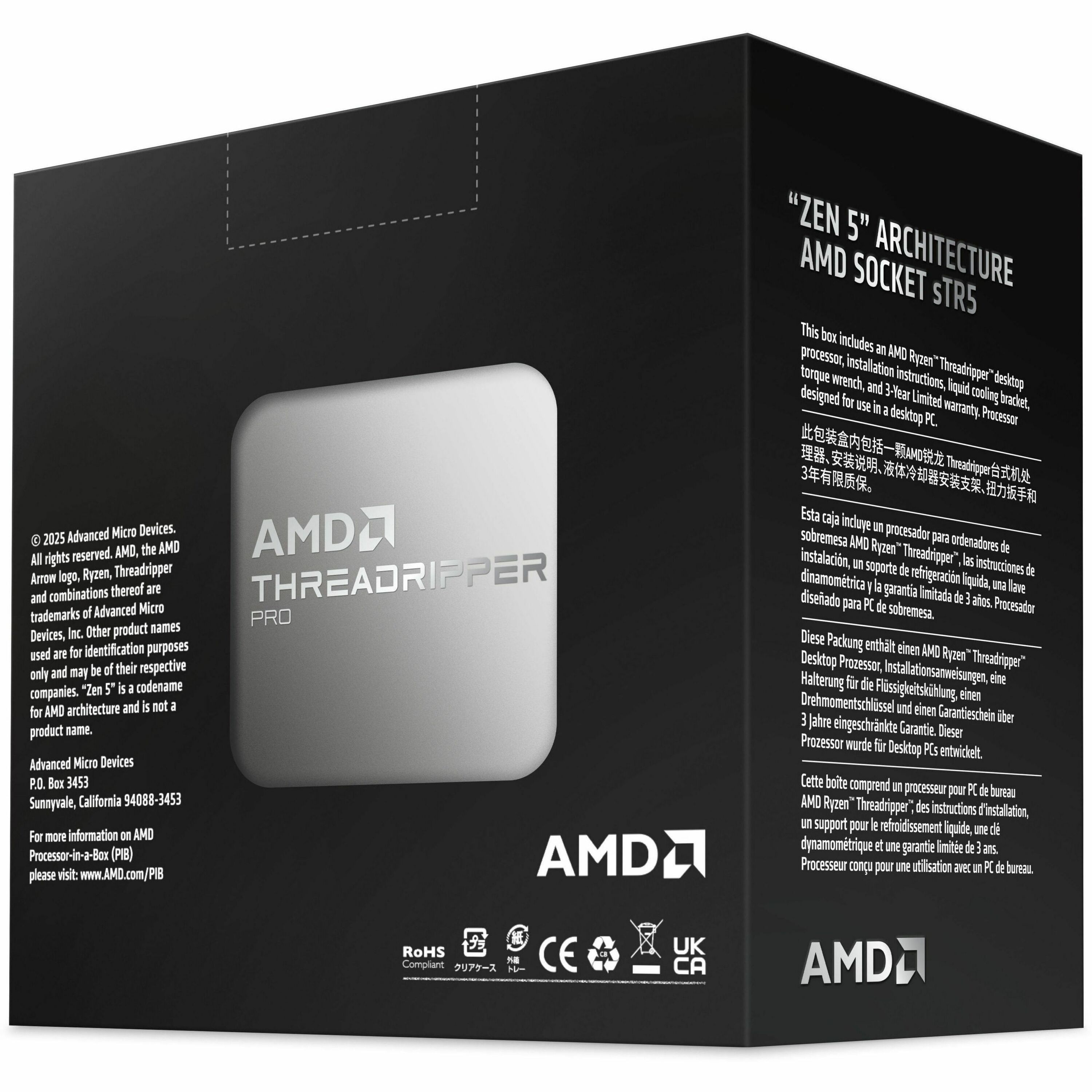 AMD Ryzen Threadripper PRO 9955WX - Ryzen Threadripper PRO 9000 WX