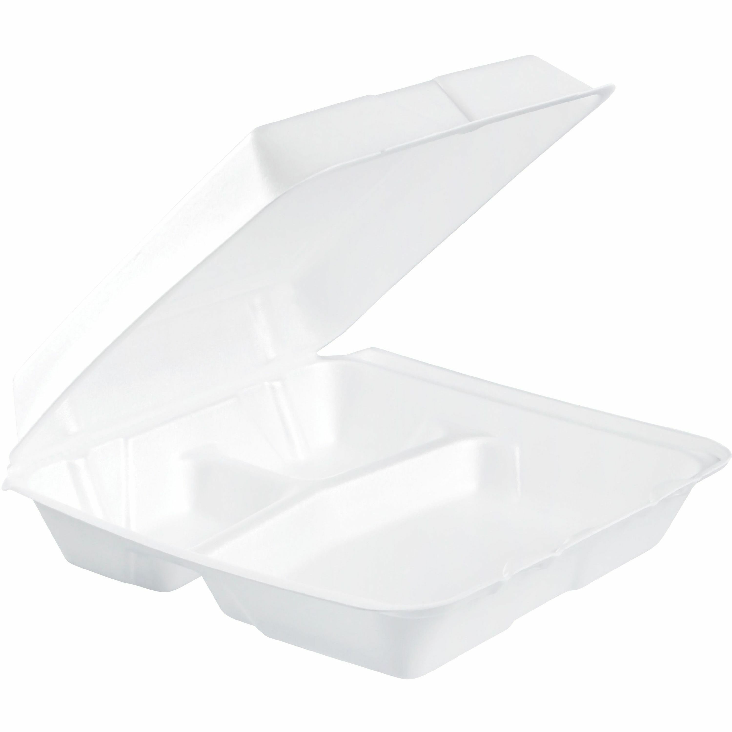 Dart 9-1/2" Triple-Compartment Foam Containers