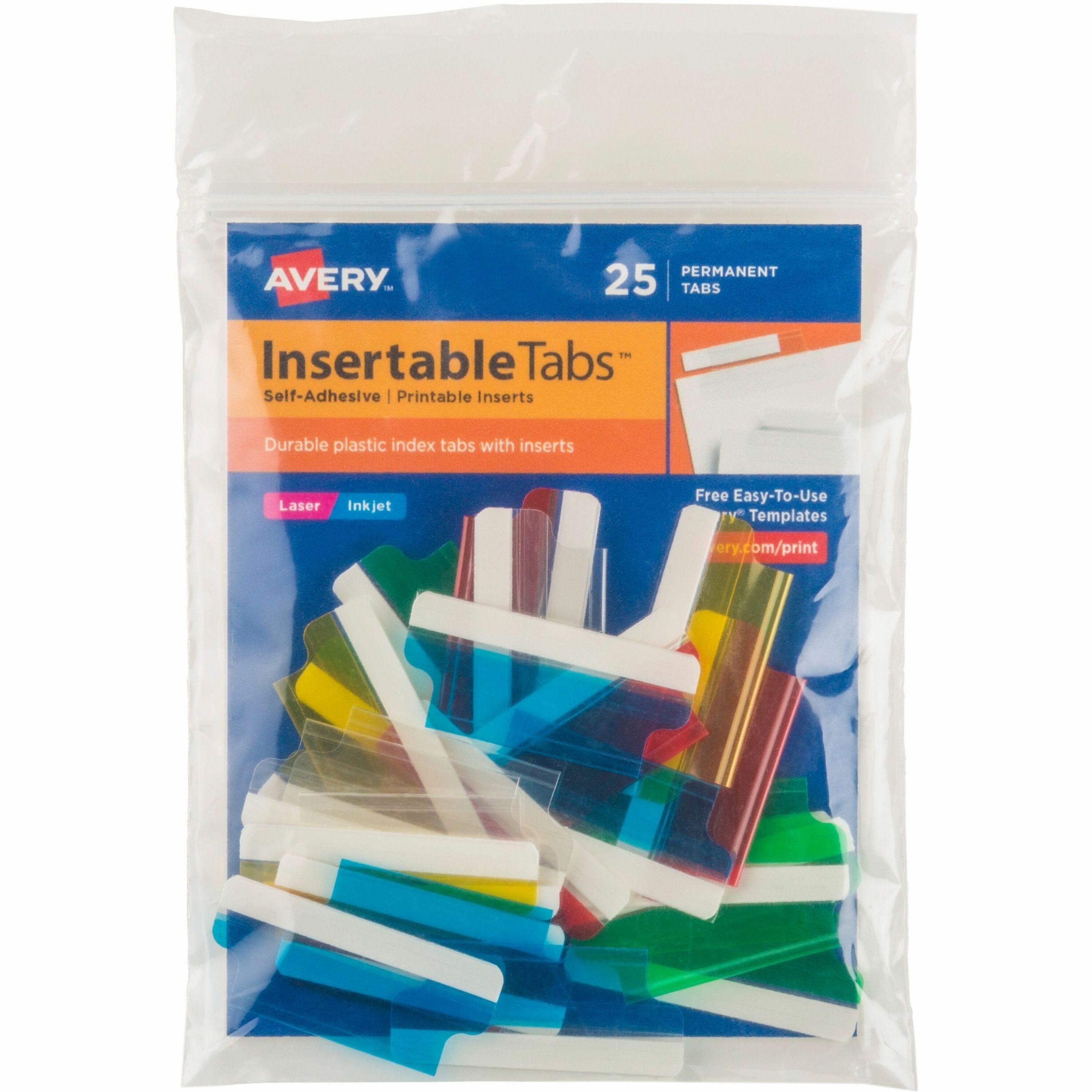 Avery&reg; Index Tabs with Printable Inserts