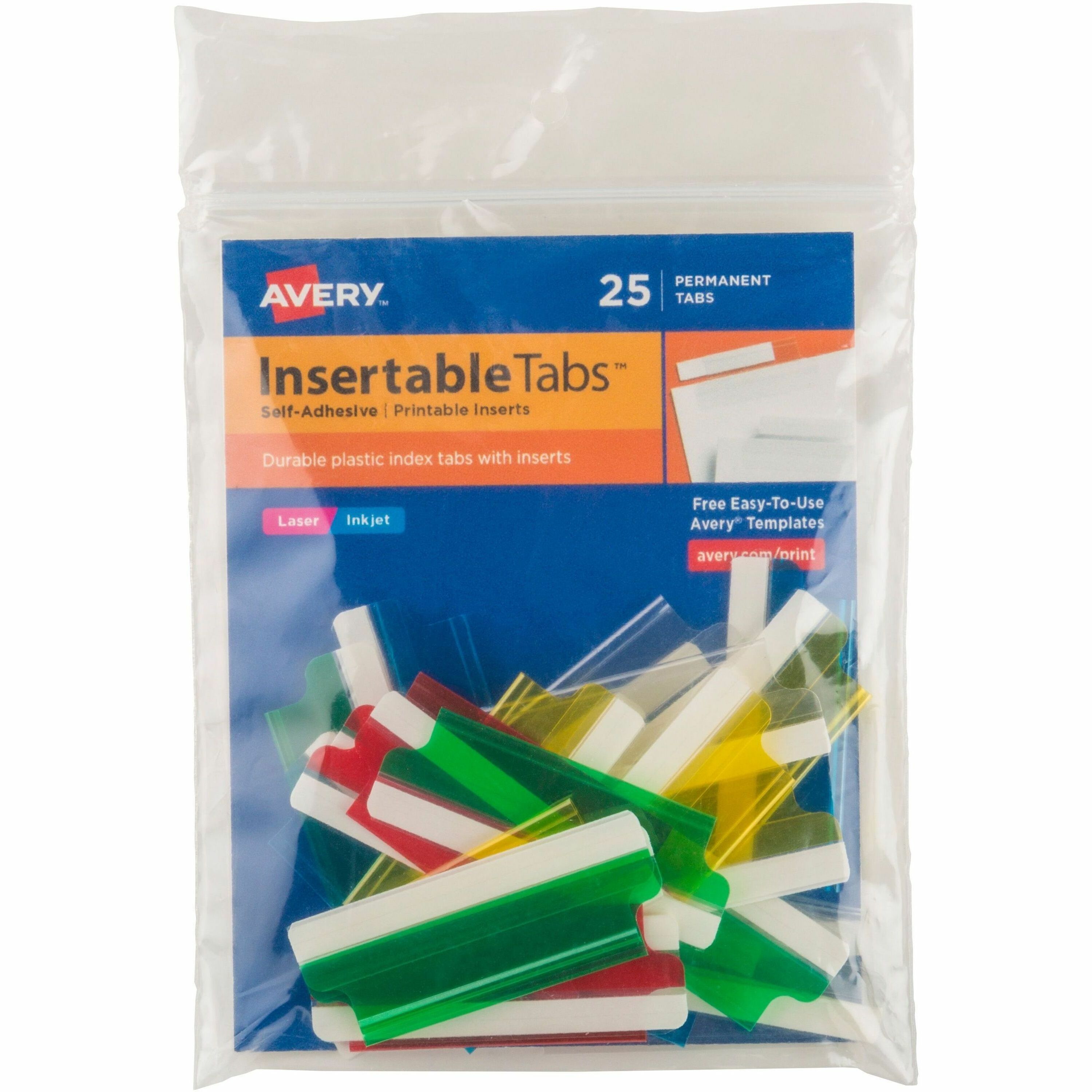 Avery&reg; Index Tabs with Printable Inserts