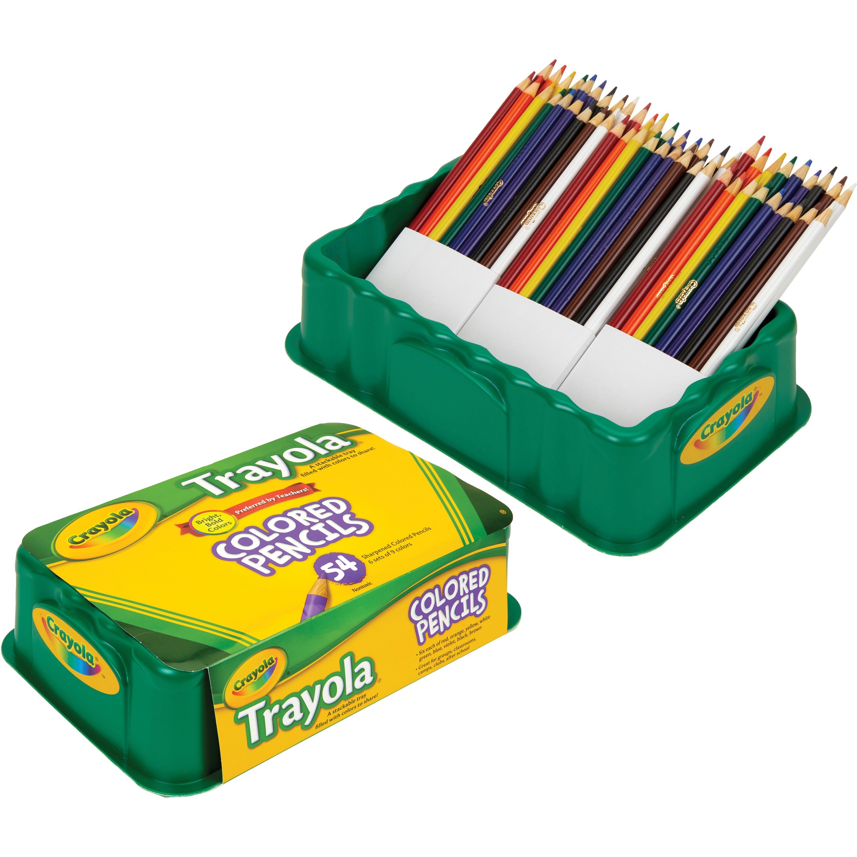 Crayola Color Pencils, Erasable, 3.3mm Lead, 36/PK, Assorted (CYO681036) -  Envision Xpress