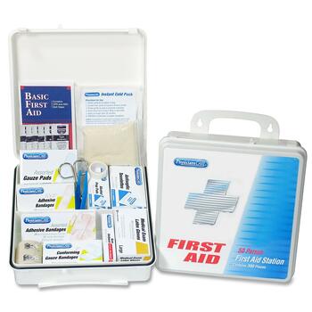 PhysiciansCare Office First Aid Kit, For Up to 75 People, 312 Pieces/Kit