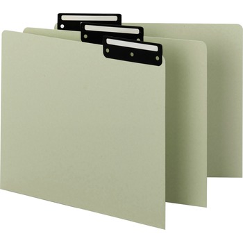 Smead Recycled Tab File Guides, Blank, 1/3 Tab, Pressboard, Letter, 50/Box
